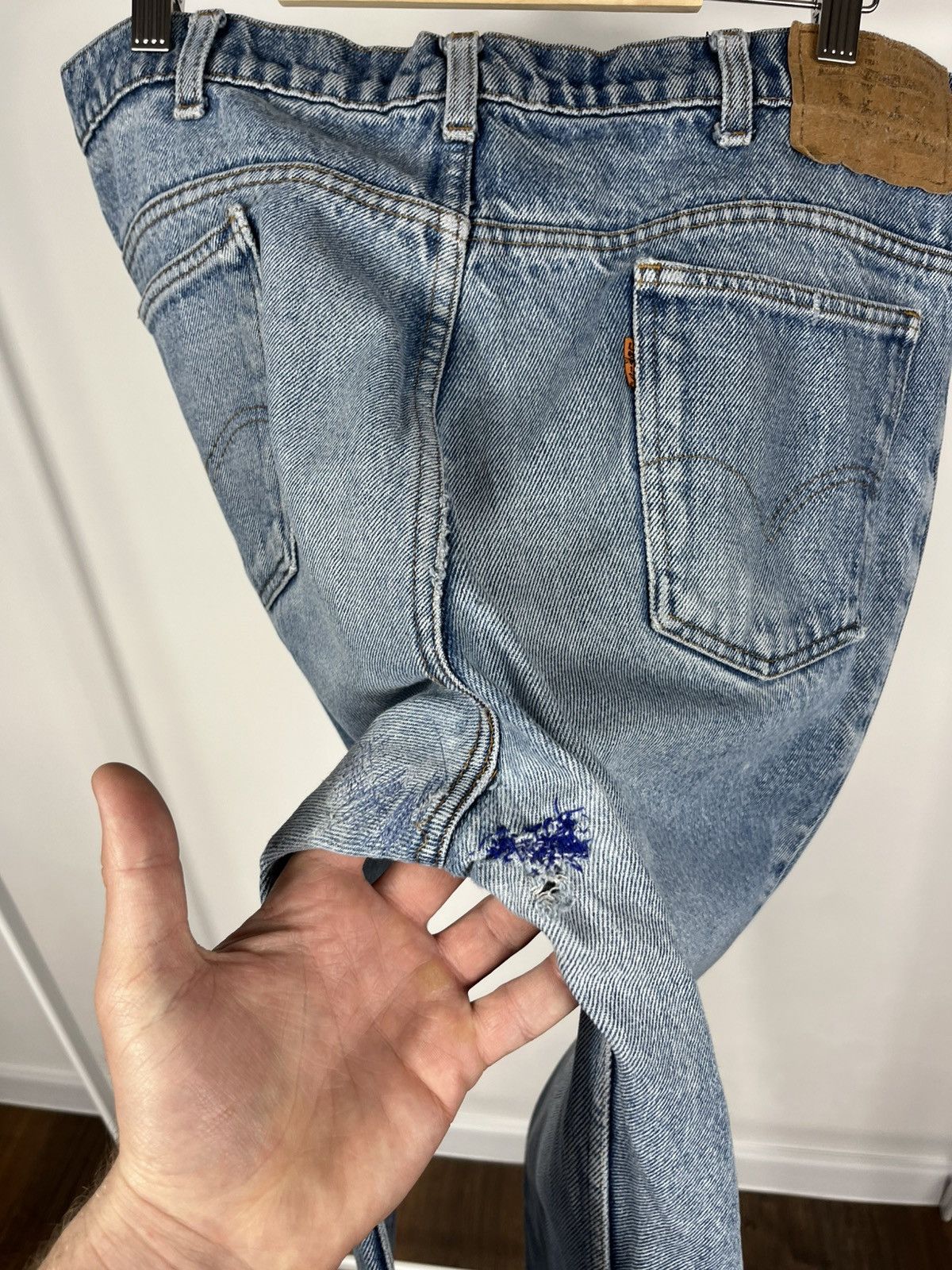 Levi's Vintage Levis Distressed Denim Jeans Pants Yugoslavia Size US 32 / EU 48 - 8 Thumbnail