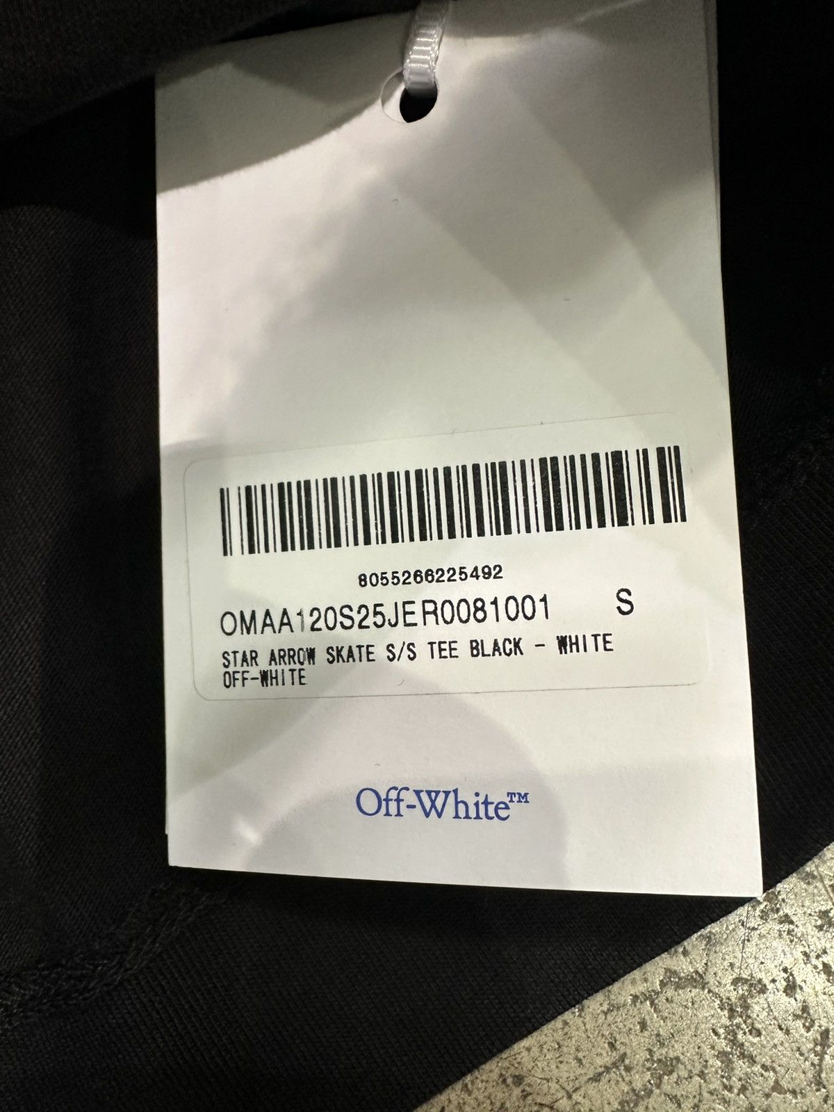 Off-White OFF-WHITE - Star Arrow Skate T-Shirt Black White Size US S / EU 44-46 / 1 - 5 Thumbnail