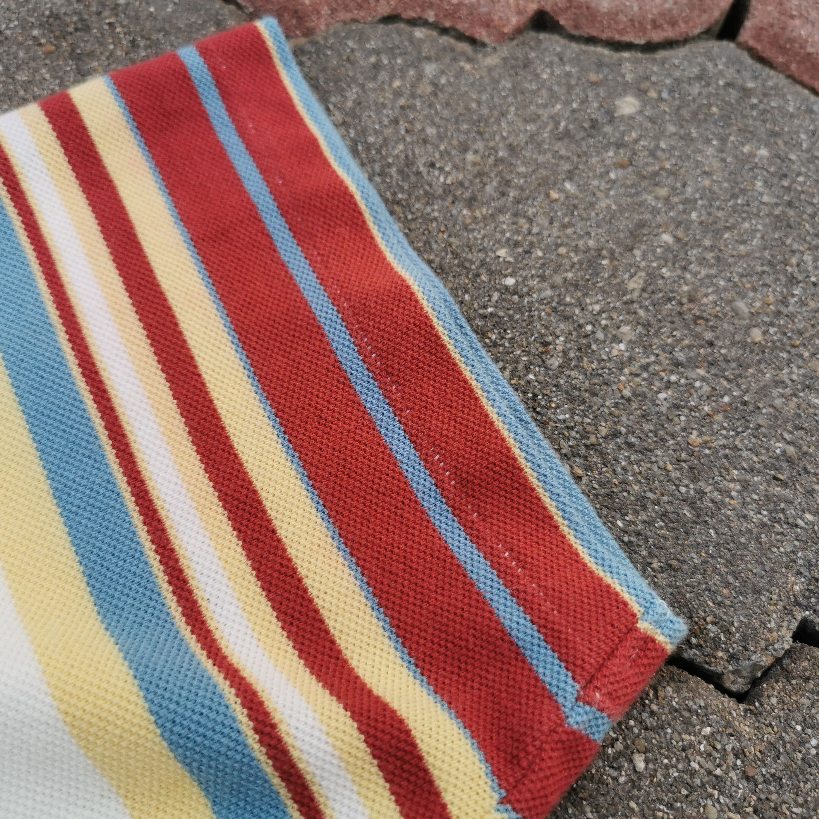 Hysteric Glamour Vintage Hysteric Glamour Striped Embroidery Pocket Polos Size US M / EU 48-50 / 2 - 7 Thumbnail