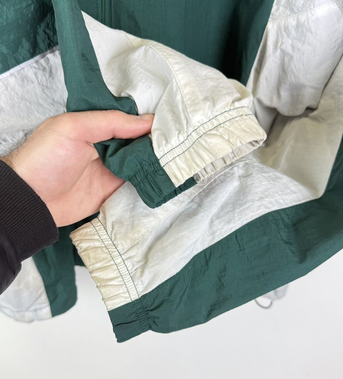 Corteiz Corteiz Spring Full Zip Nylon Jacket Green White Top Hooded Size US M / EU 48-50 / 2 - 8 Thumbnail