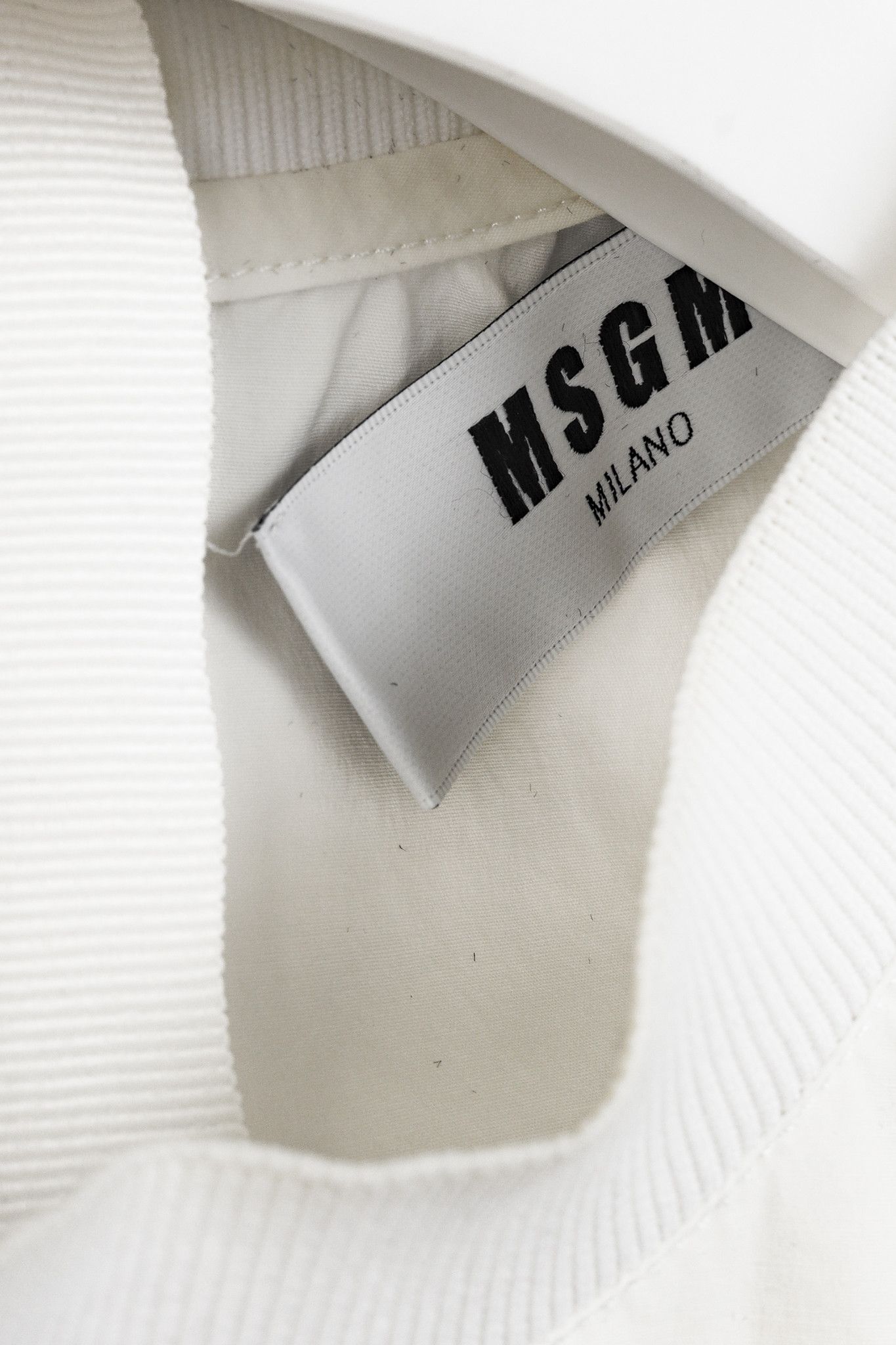 MSGM MSGM Off-White Ruffle Sleeve Blouse Top Size L / US 10 / IT 46 - 4 Thumbnail