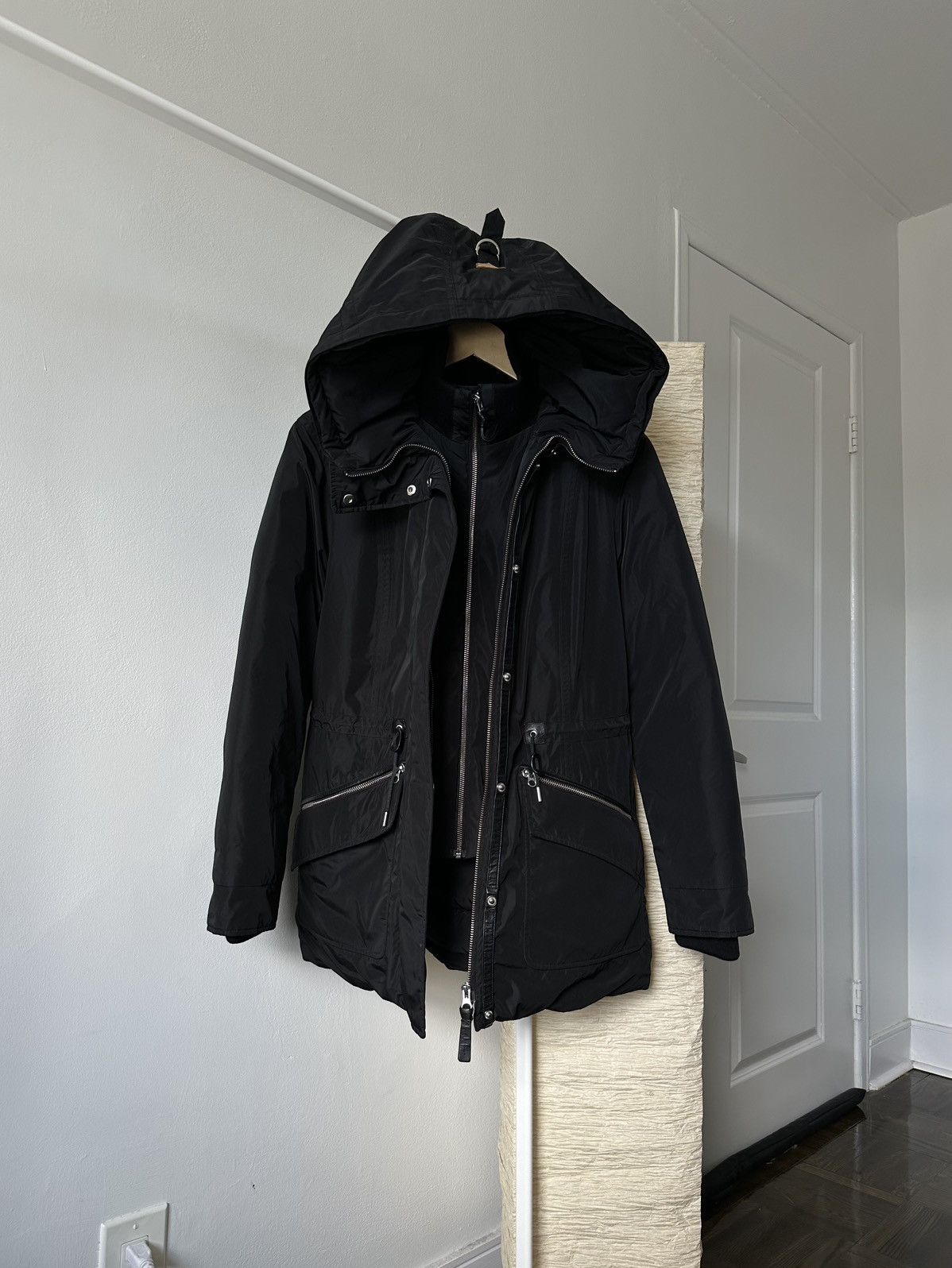 Mackage Women's Mackage Katryn Coat Jacket Leather Detail Size Small Size S / US 4 / IT 40 - 8 Thumbnail