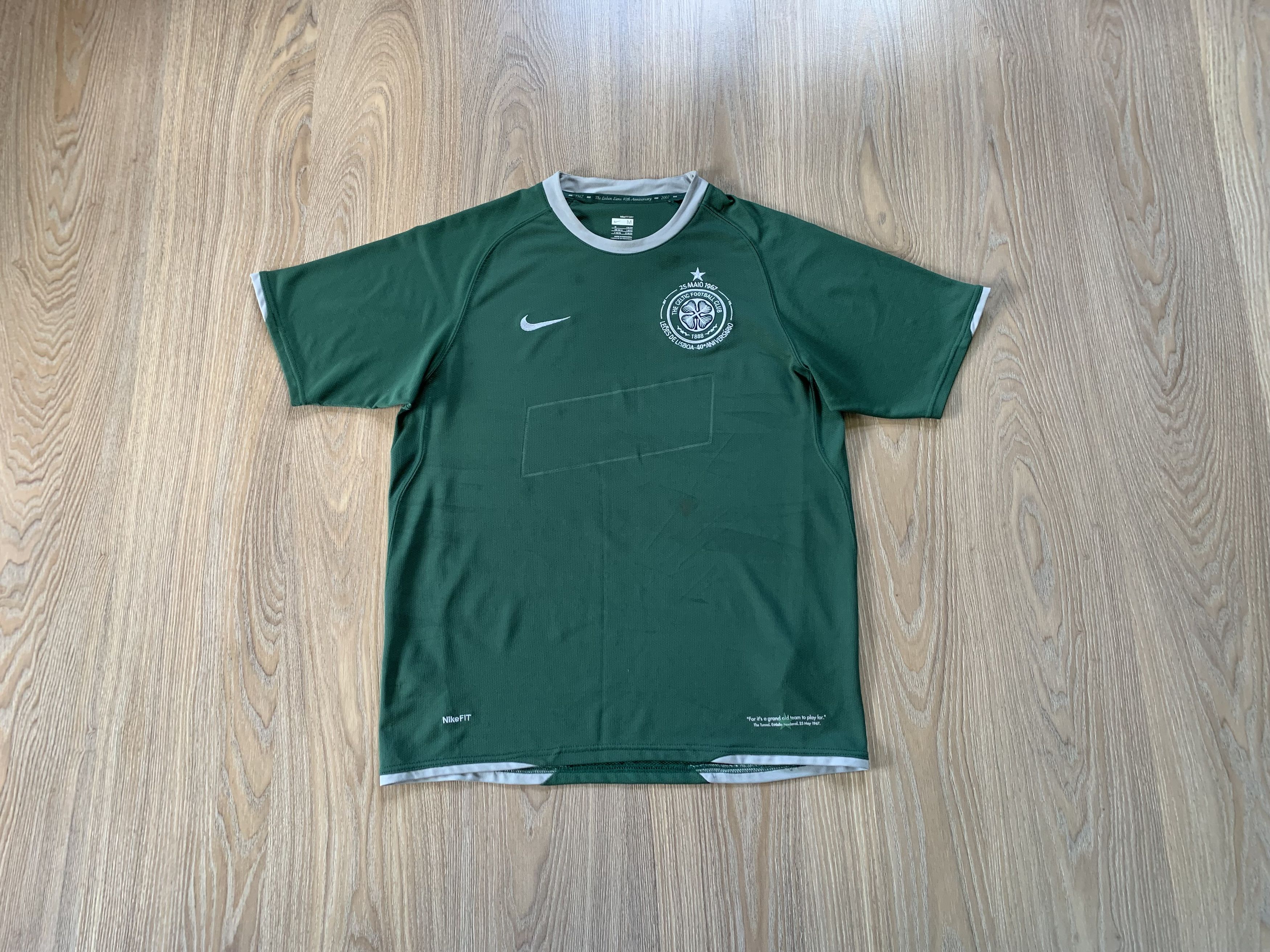Nike Vintage Nike Celtic Away Shirt 2007-2008 Size US M / EU 48-50 / 2 - 1 Thumbnail