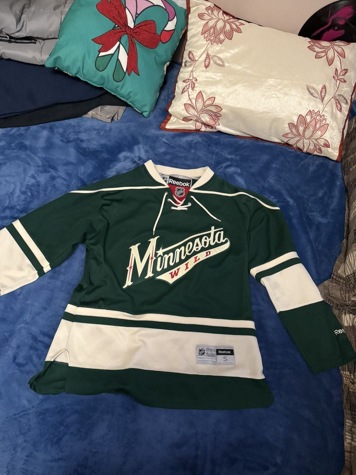 Reebok Minnesota wild vintage jersery Size US S / EU 44-46 / 1 - 3 Thumbnail