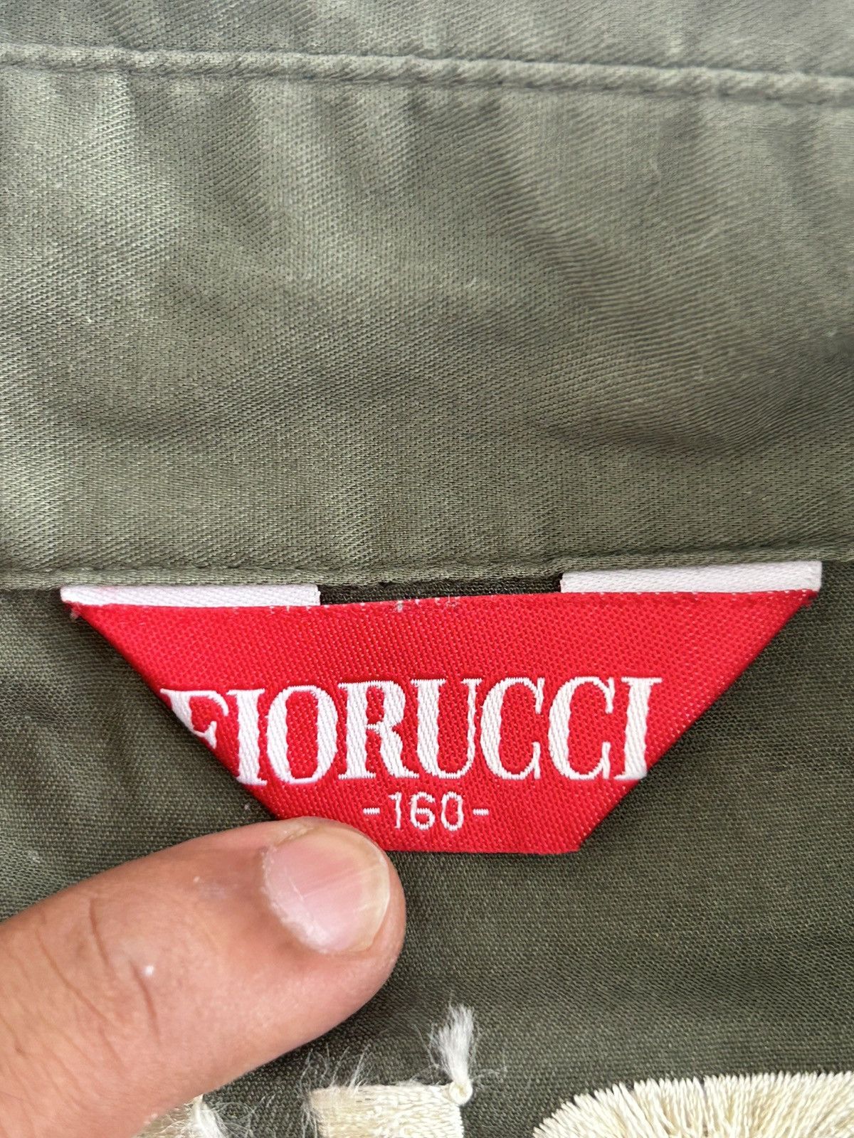 Vintage Fiorucci Midi Dress Green Size S / US 4 / IT 40 - 3 Thumbnail