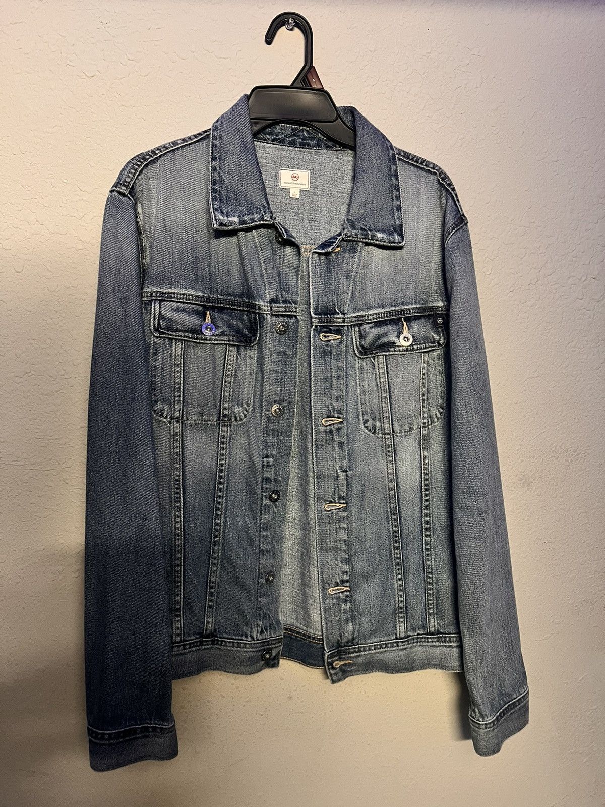 AG Adriano Goldschmied Adriano Goldschmied Denim jacket Size US L / EU 52-54 / 3 - 1 Thumbnail