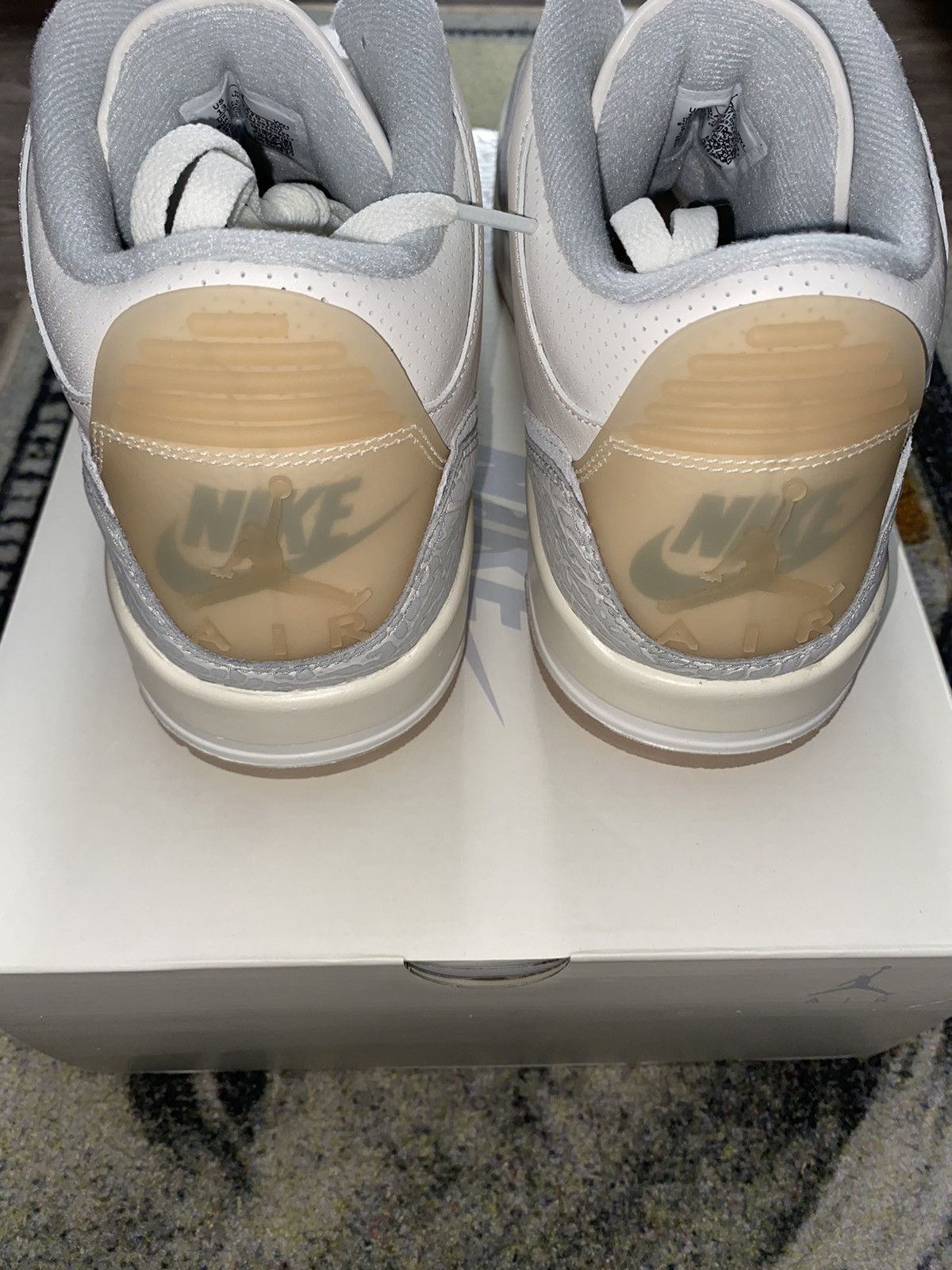 Jordan Brand × Nike Jordan 3 Retro Craft Ivory Size US 14 / EU 47 - 4 Thumbnail
