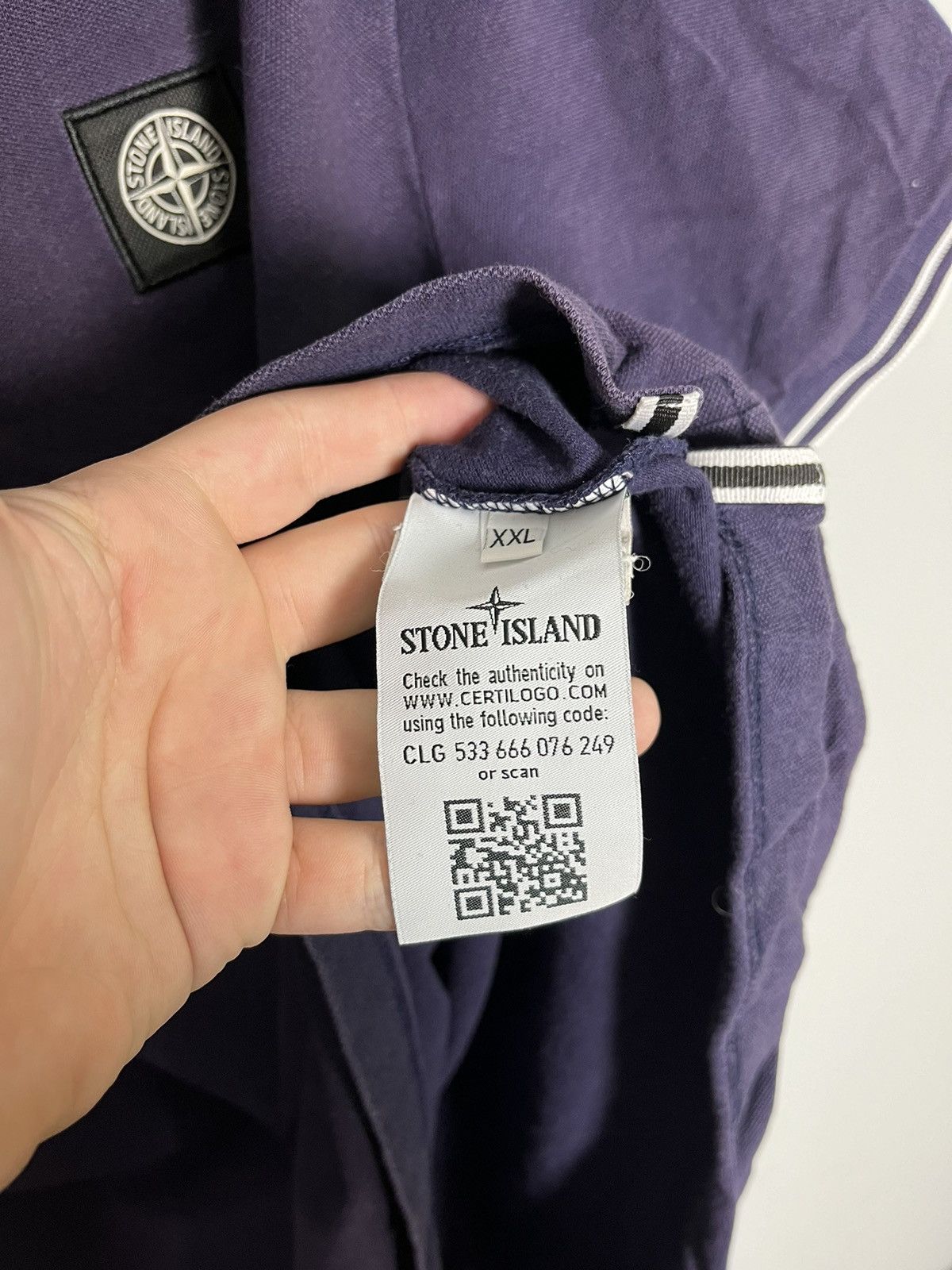 Stone Island Stone island polo tshirt Size US XXL / EU 58 / 5 - 6 Thumbnail