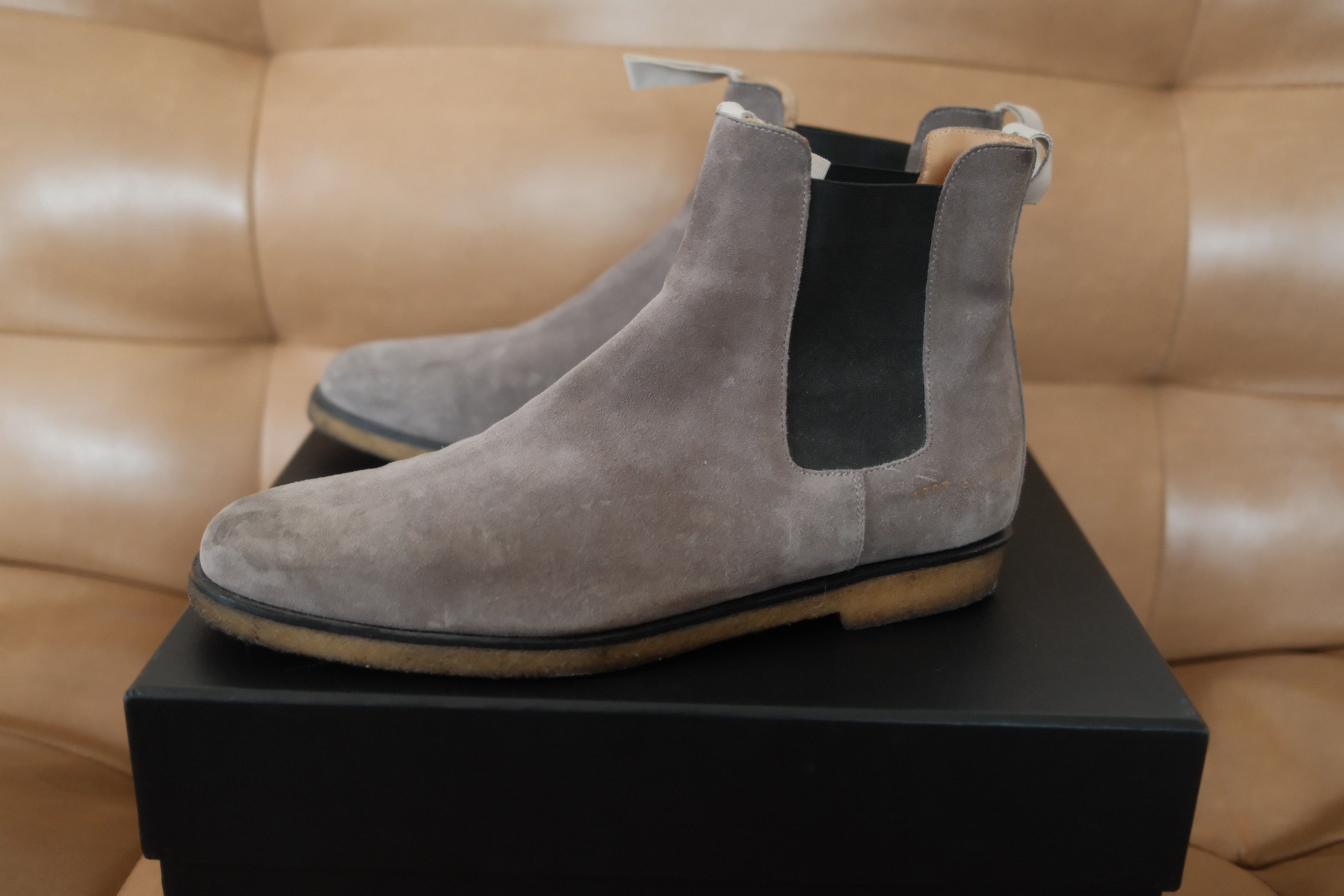 Common Projects Chelsea Boot Grey Size US 11 / EU 44 - 4 Thumbnail