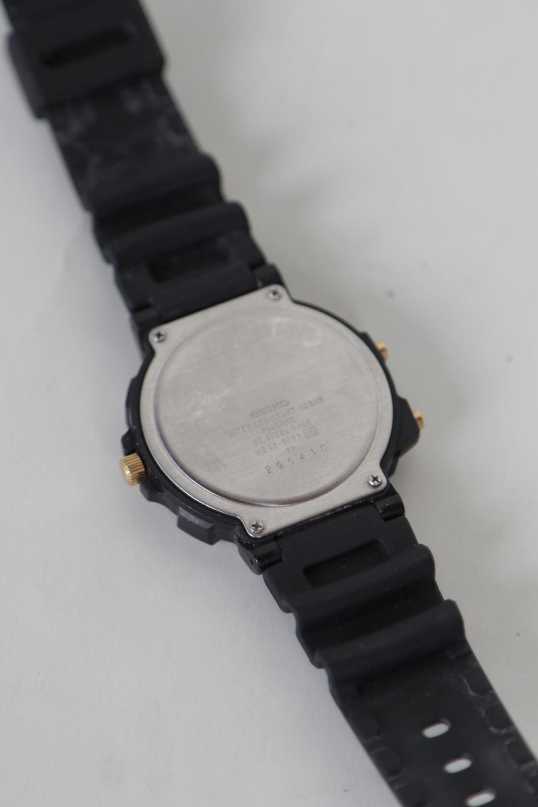 Seiko 2012' Seiko Quartz Chronograph Alarm Watch Size ONE SIZE - 4 Thumbnail