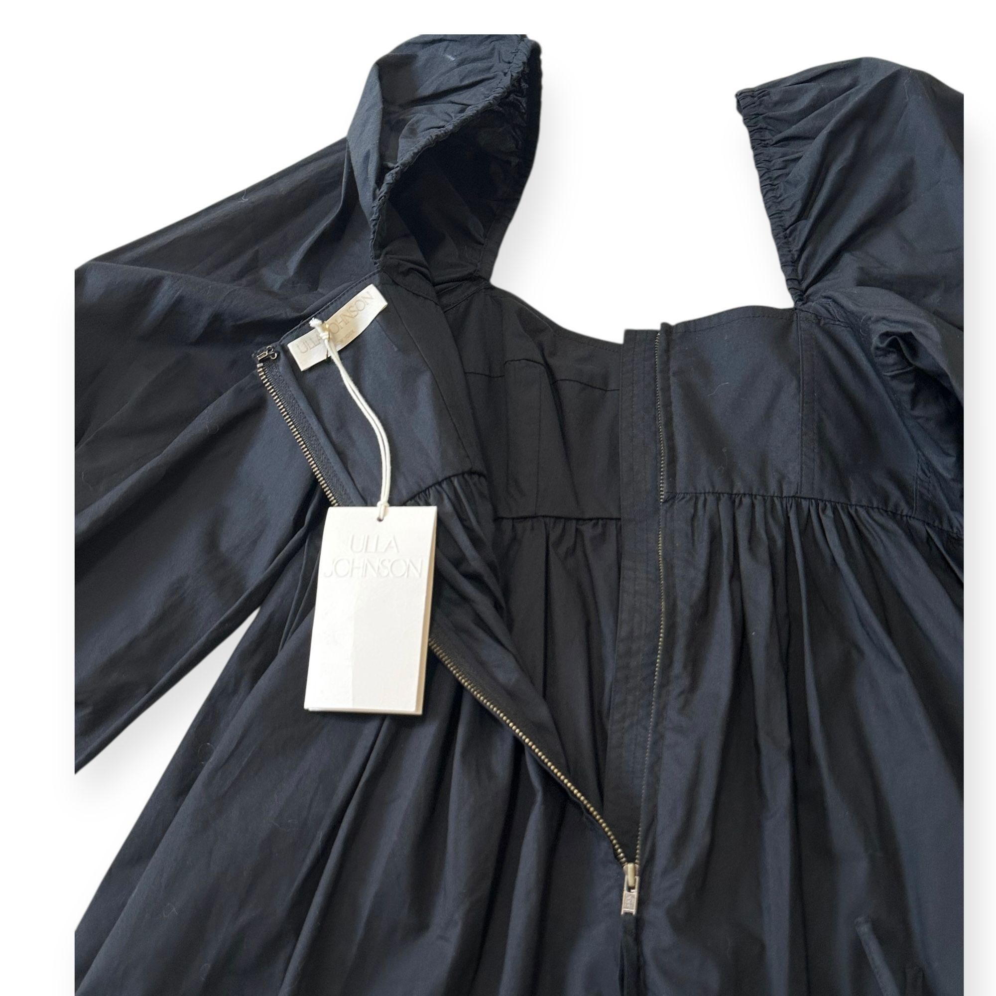 Ulla Johnson Ulla Johnson Alita Dress in Noir/Black, Mini Dress, Size 2, Size XS / US 0-2 / IT 36-38 - 9 Thumbnail