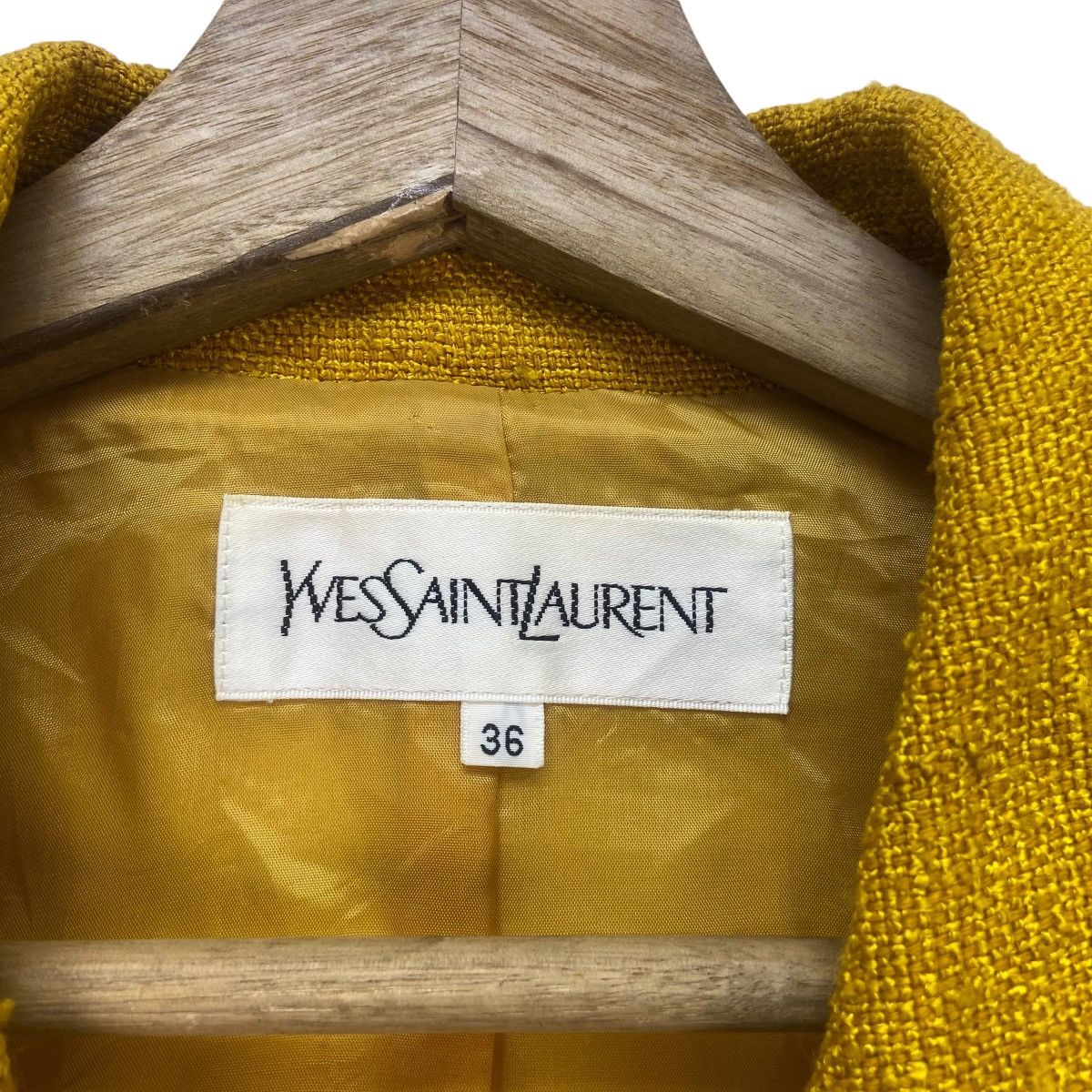 Designer × Yves Saint Laurent Vintage Yves Saint Laurent Buttonless Jacket Size S / US 4 / IT 40 - 16 Thumbnail