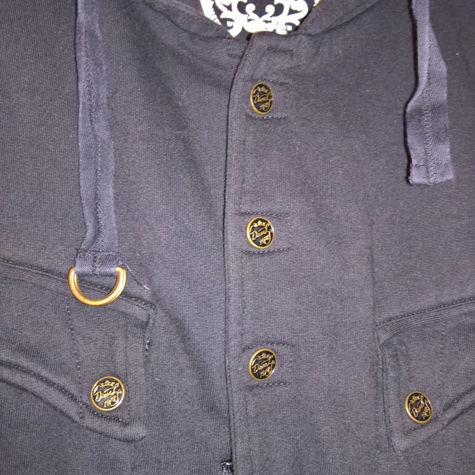 Diesel Diesel Vintage Cotton Heavy Hoodie NWOT Sz XL Size US XL / EU 56 / 4 - 6 Thumbnail