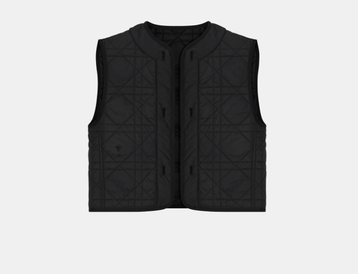Dior o1w1db11225 421C57 Vest in Black Size S / US 4 / IT 40 - 4 Thumbnail