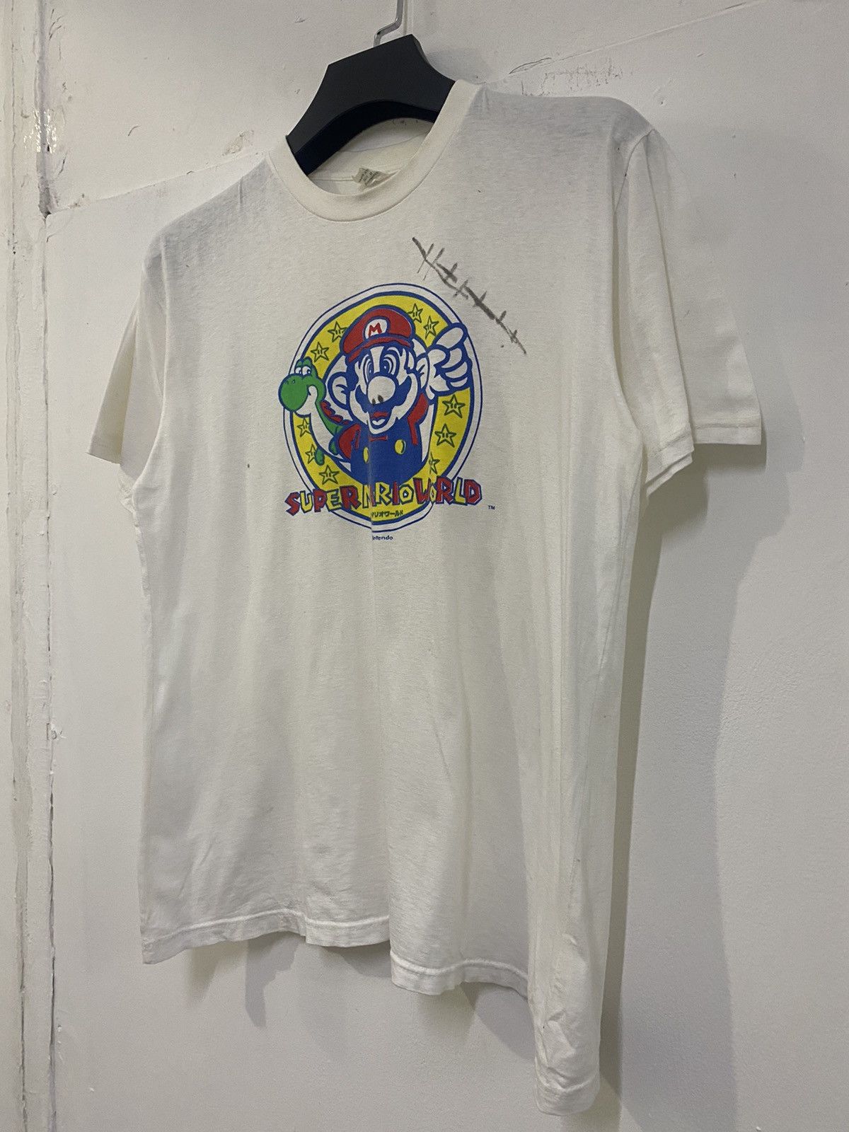 Vintage Vintage 90s Nintendo Mario Bros Banpresto Promo Shirt Tee Size US M / EU 48-50 / 2 - 3 Thumbnail