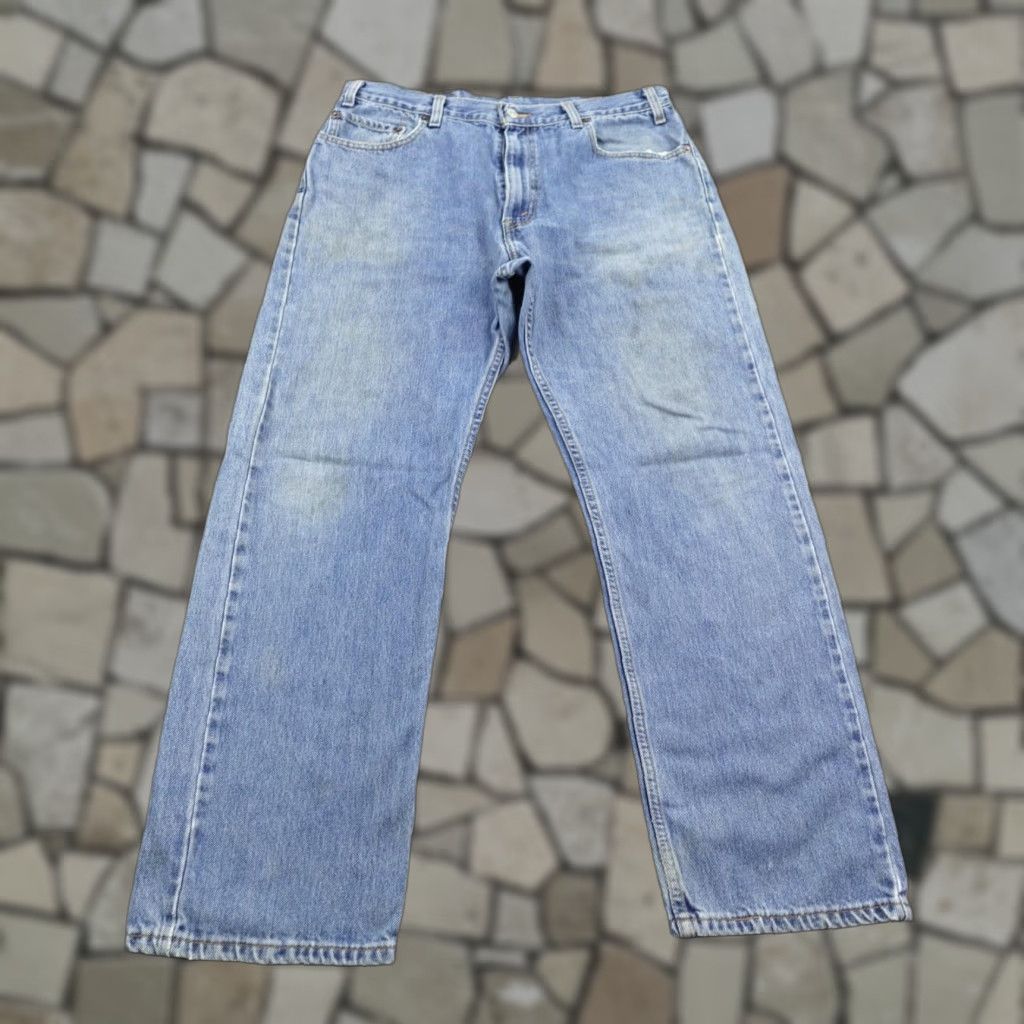 Levi's VINTAGE Levi's Jeans 36x30 Blue Denim Regular Straight Y2K Faded Grunge Mens Size US 36 / EU 52 - 1 Thumbnail