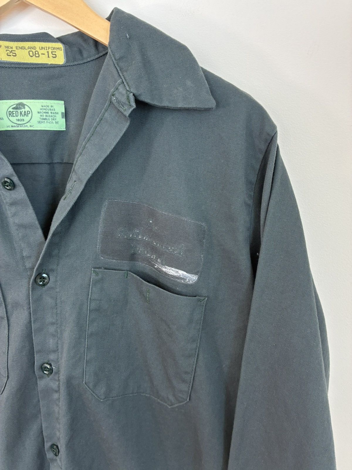 Vintage Vintage Thrashed Faded Mechanic Work Shirt Size US M / EU 48-50 / 2 - 3 Thumbnail