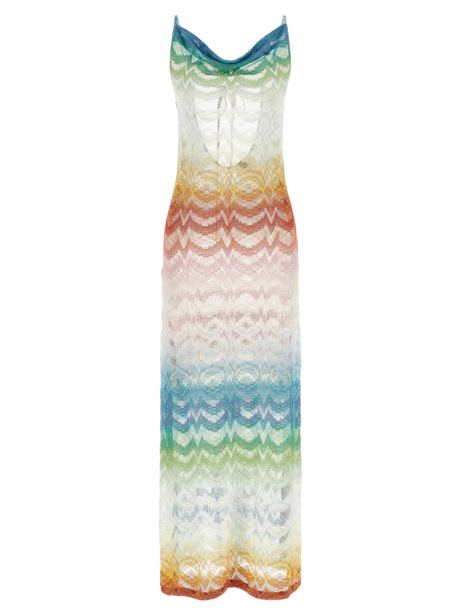 Shaded Lamé Viscose Dress, Women's (Size 28)