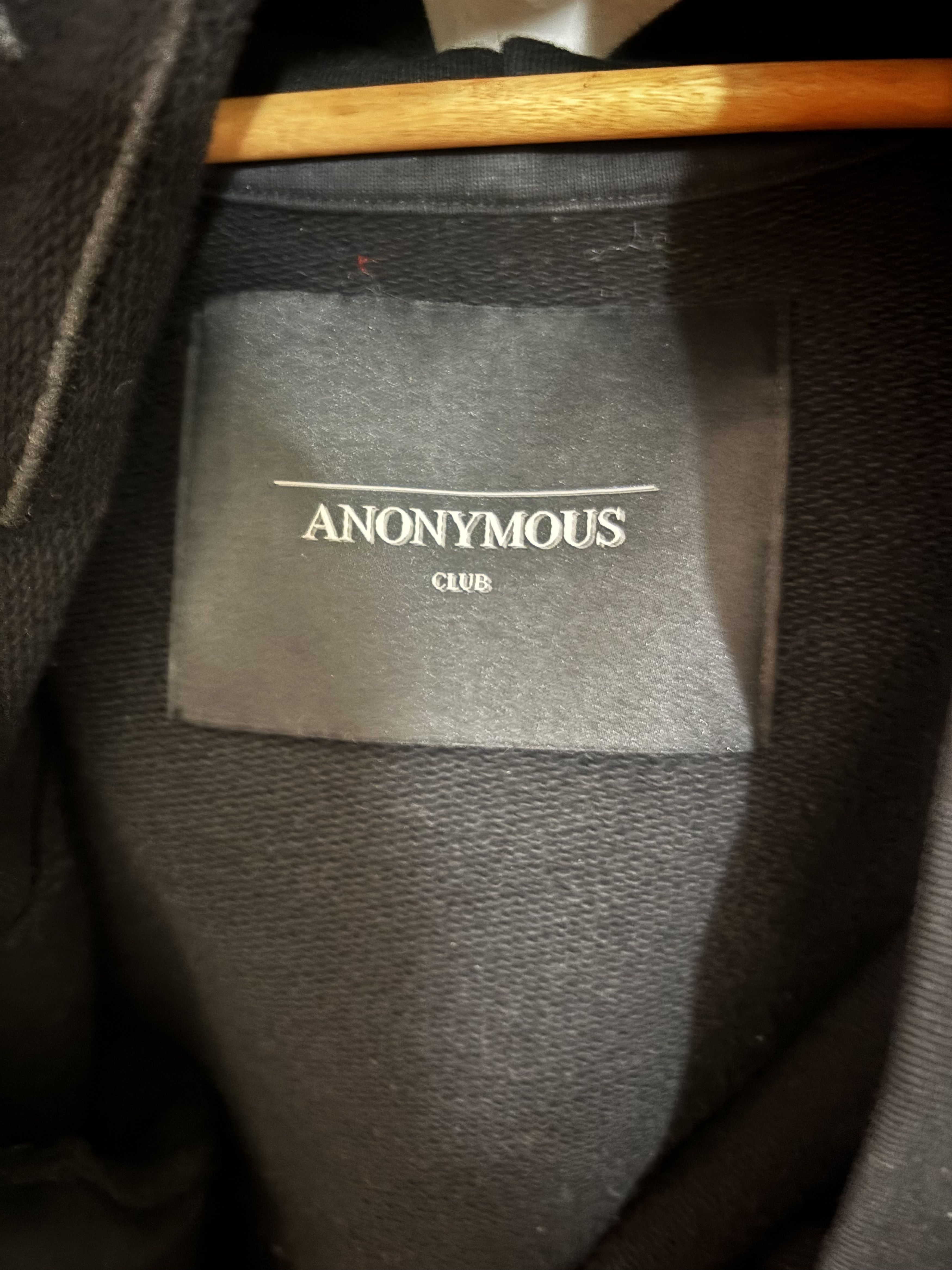 Anonymous Club Anonymous Club Black Heritage Hoodie Size US S / EU 44-46 / 1 - 4 Thumbnail