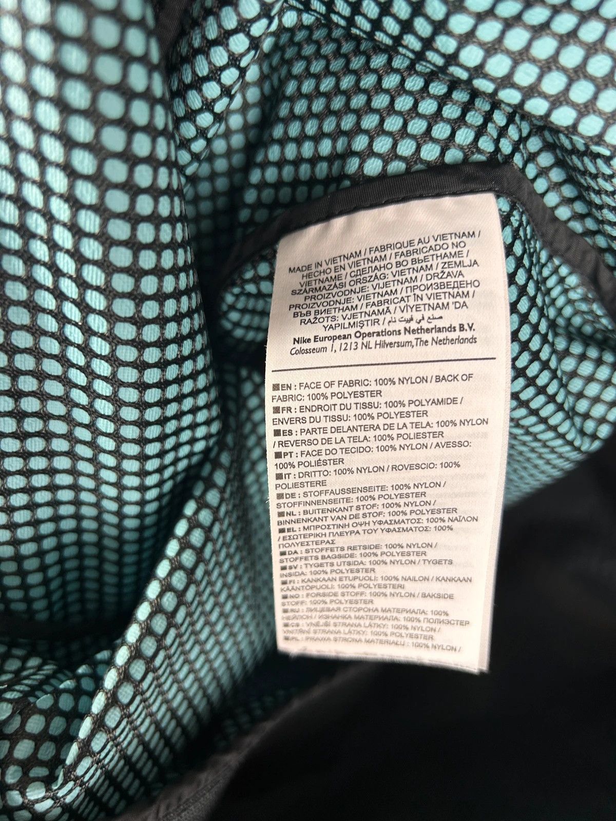 Nike Nike Tech Fleece windbreaker jacket mini logo print zip Size US L / EU 52-54 / 3 - 7 Thumbnail