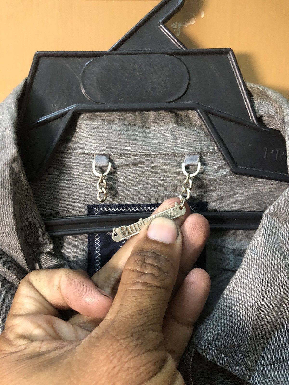 Burberry × Vintage Burberrys grey jacket Size US L / EU 52-54 / 3 - 11 Thumbnail