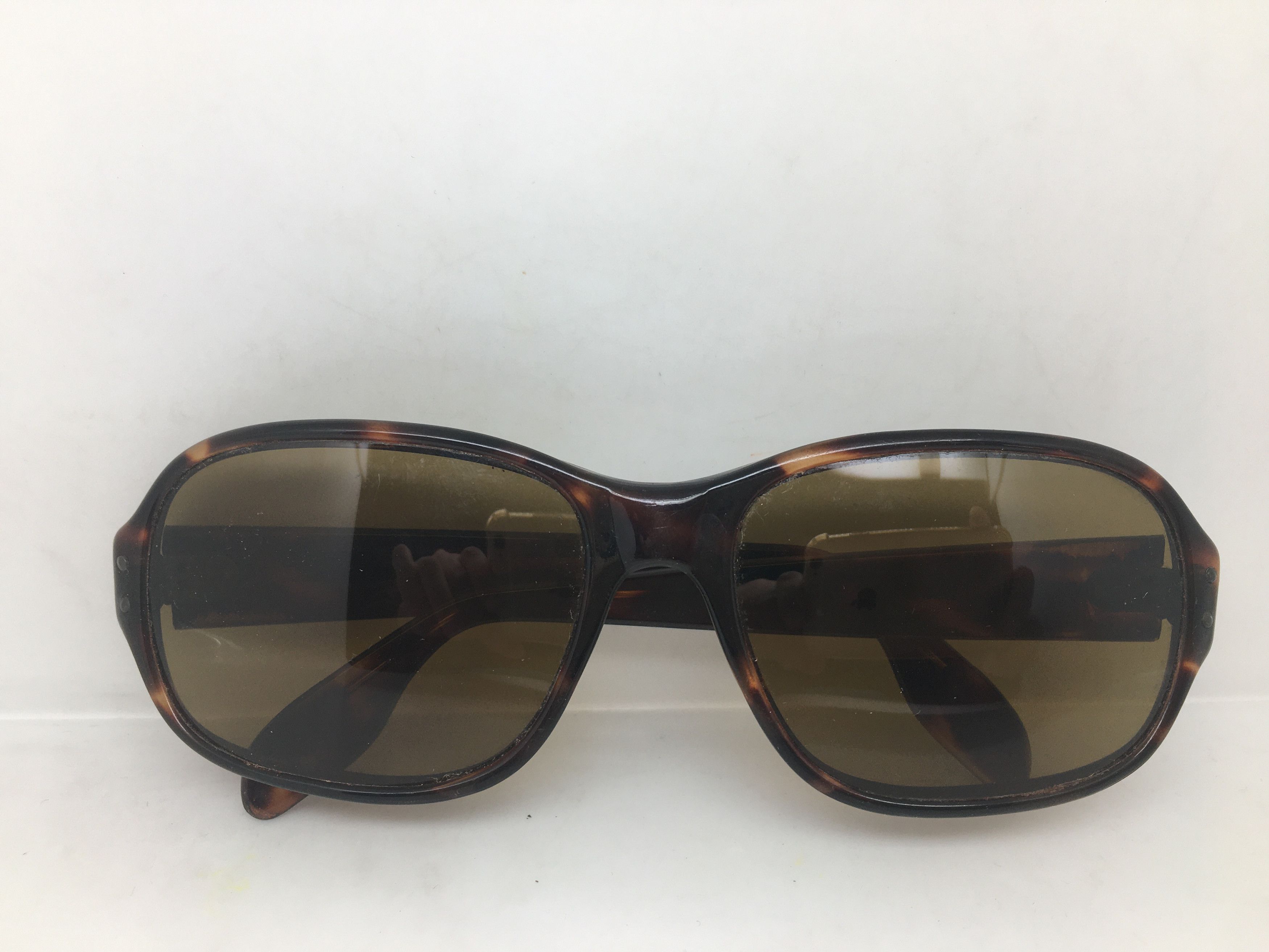Vintage Vintage 70s Tortoise ROCKABILLY Sunglasses Frame Glass Lens Size ONE SIZE - 5 Thumbnail