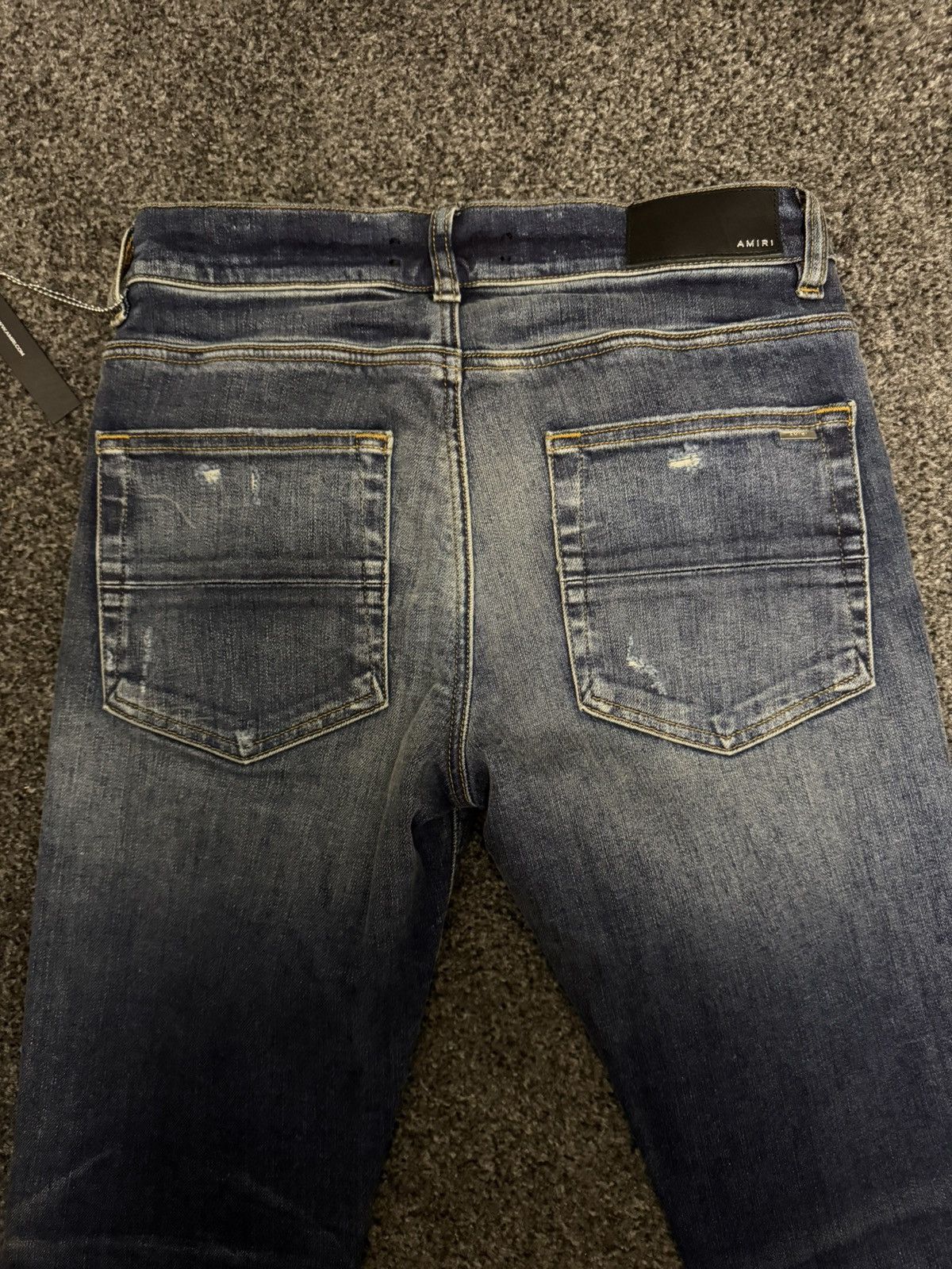 Amiri Amiri Deep Classic Indigo Stack Jeans Size US 30 / EU 46 - 5 Thumbnail