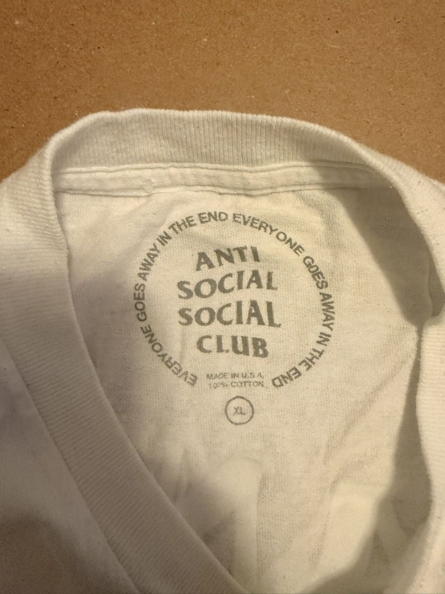 Anti Social Social Club ASSC tshirt Size US XL / EU 56 / 4 - 3 Thumbnail