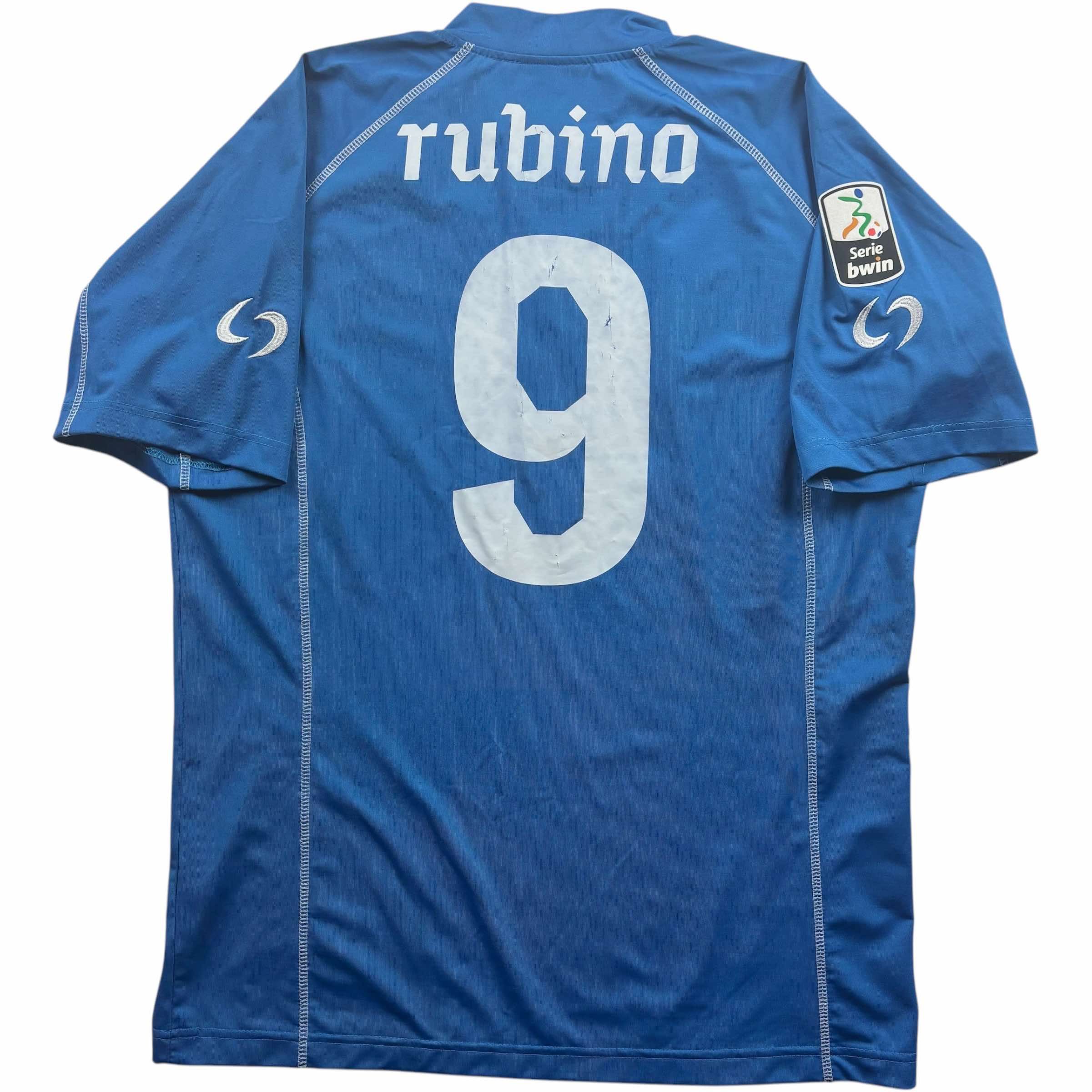 MATCH WORN Novara 2010-11 Sportika Rubino football jersey