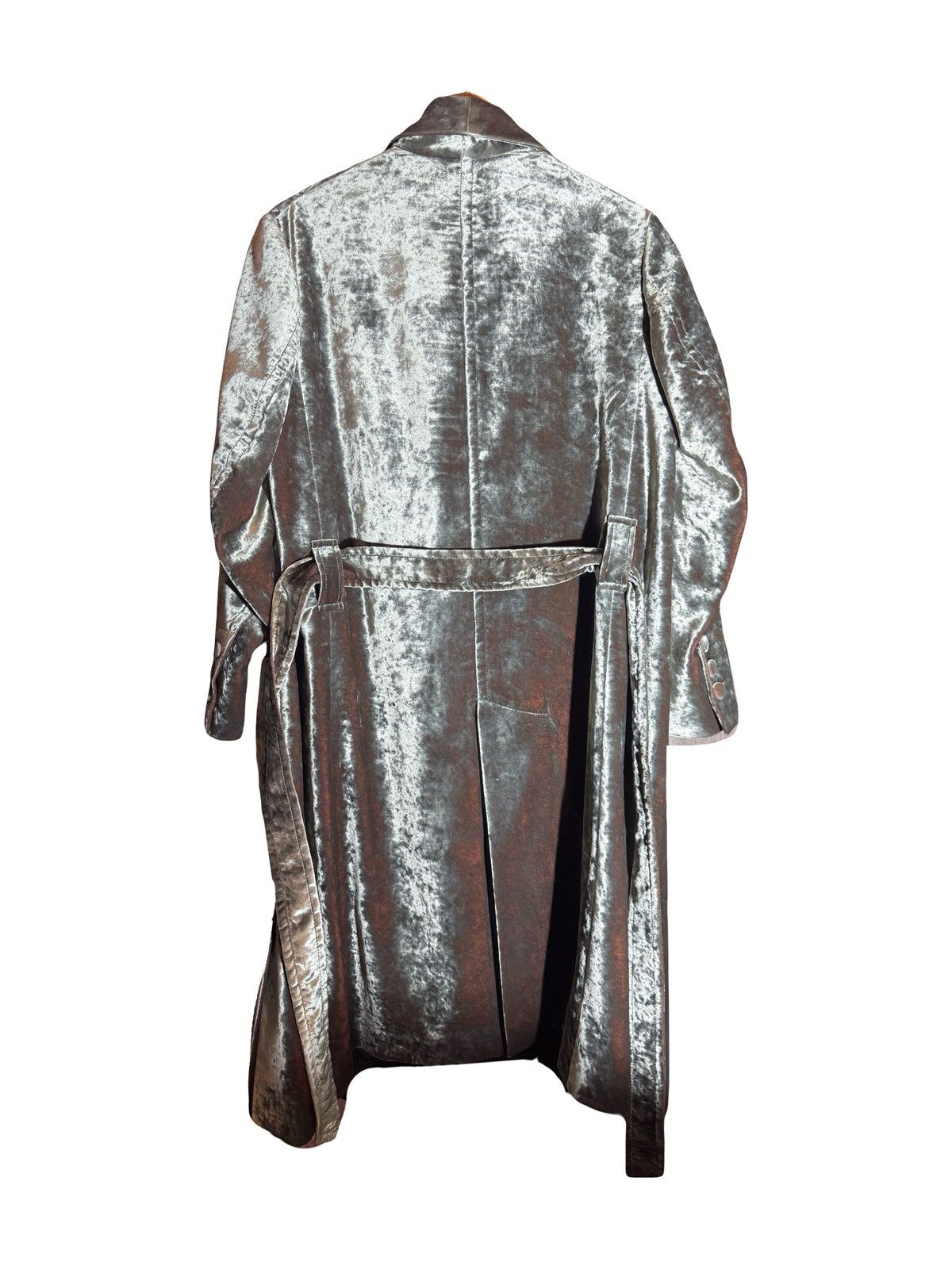 Ann Demeulemeester ann demeulemeester silver coat fw20 runway unisex XS 36 Size US XS / EU 42 / 0 - 8 Thumbnail