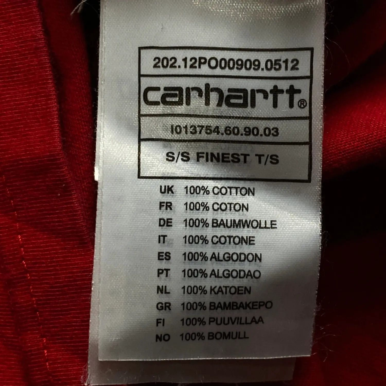 Carhartt Mens T Shirt Carhartt Detroits Size XL Size US XL / EU 56 / 4 - 6 Thumbnail