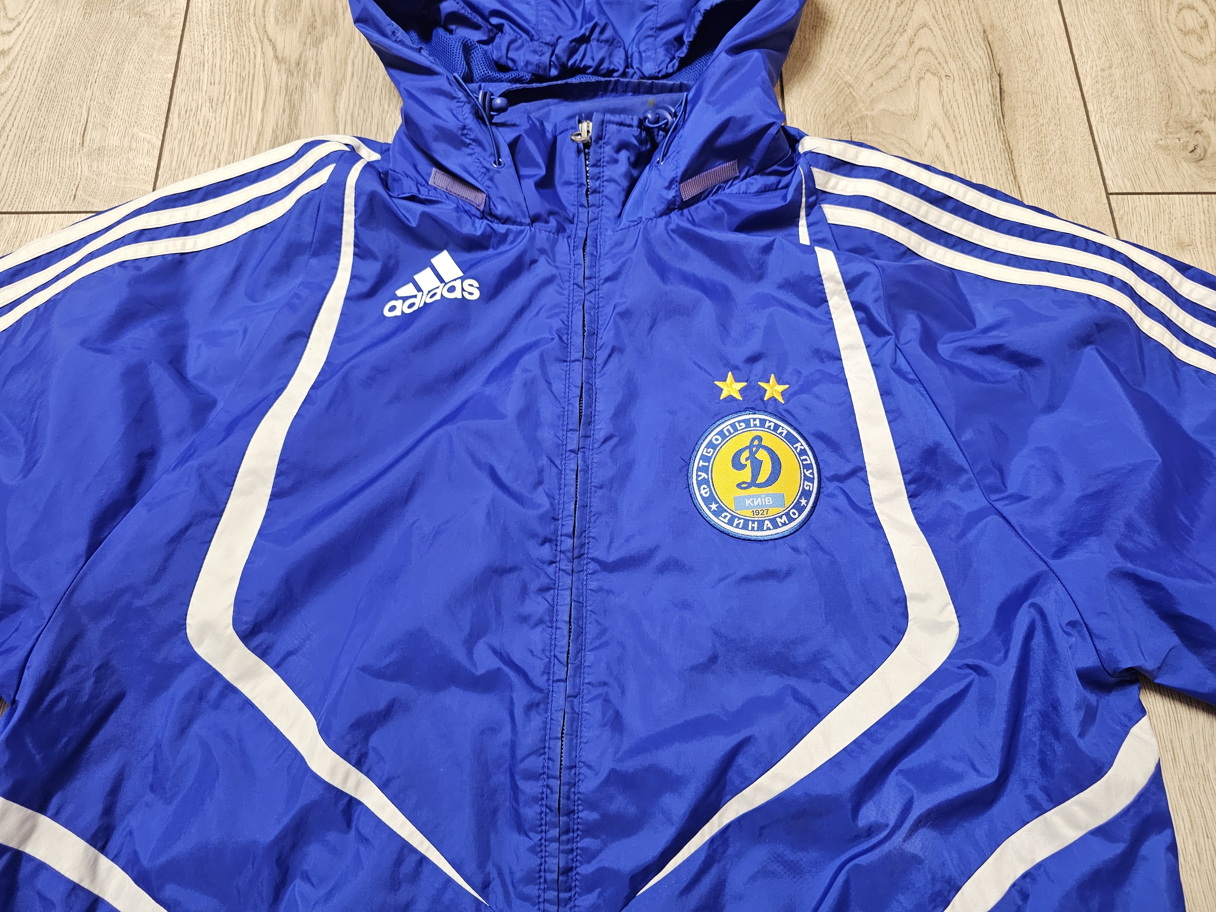 Vintage DYNAMO KYEV 2009 TRAINING FOOTBALL JACKET SOCCER JACKET Size US S / EU 44-46 / 1 - 3 Thumbnail
