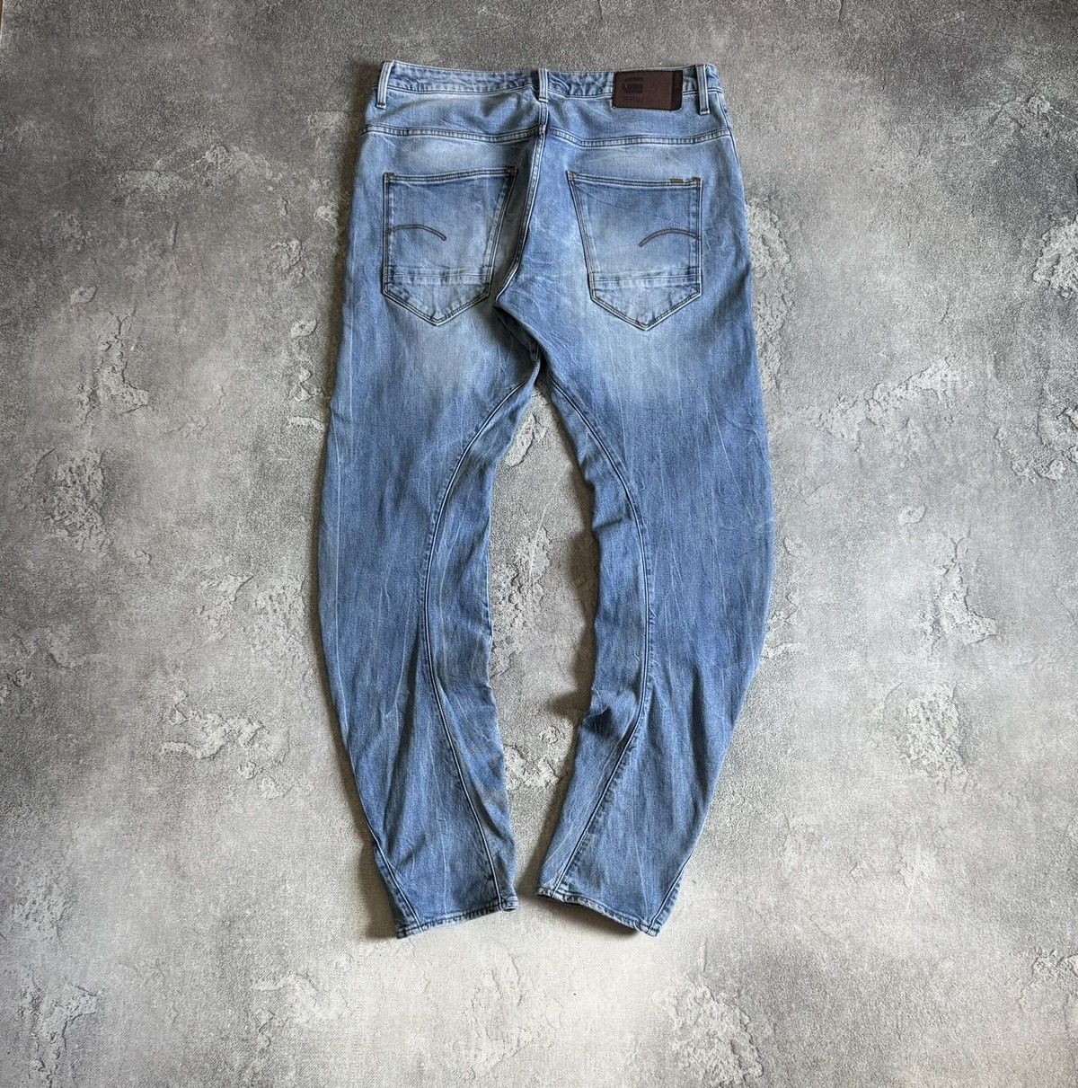 G-Star G star raw 34/36 ARC 3D tapered denim pants jeans trousers Size US 34 / EU 50 - 4 Thumbnail