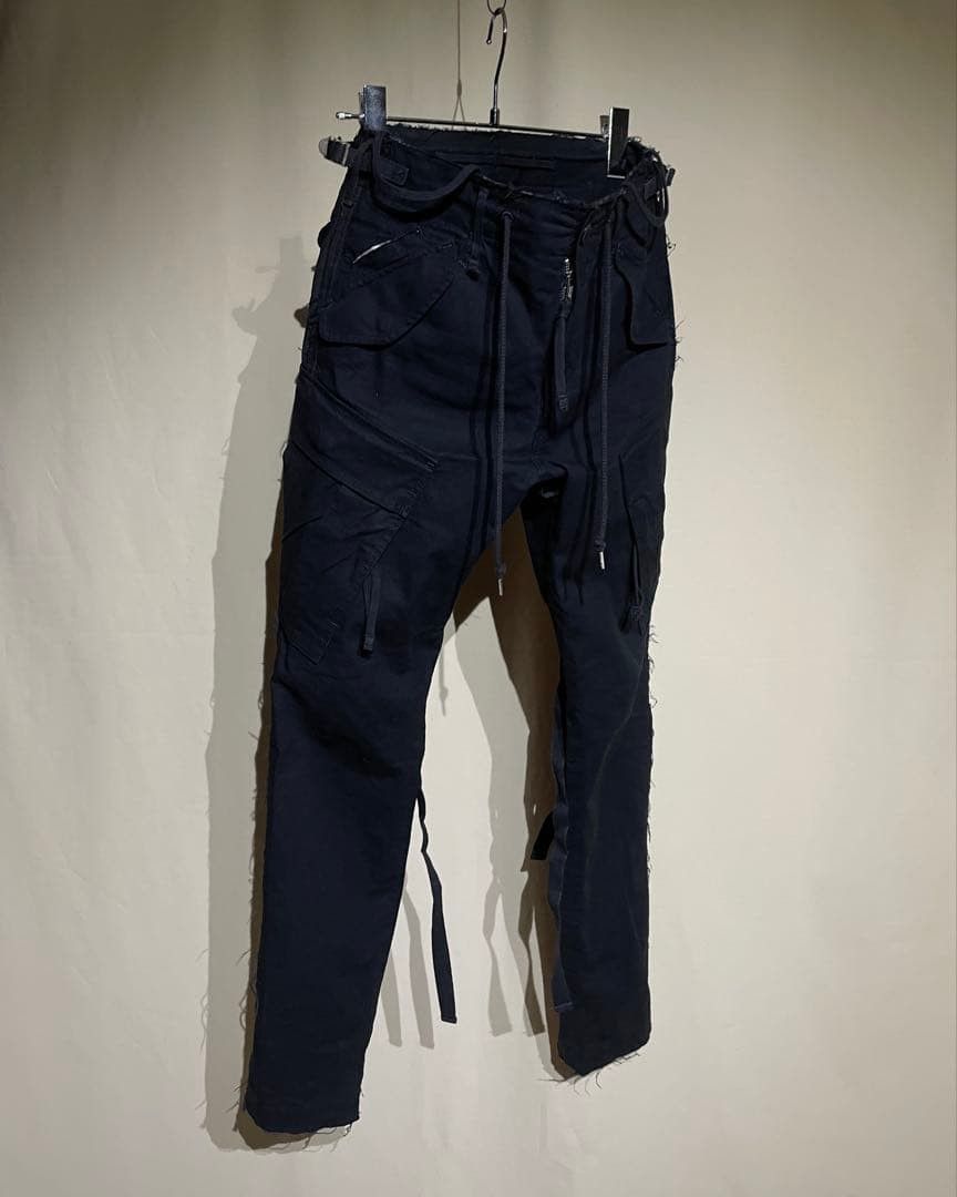Takahiromiyashita The Soloist. Rough Out Deerskin Leather Pants
