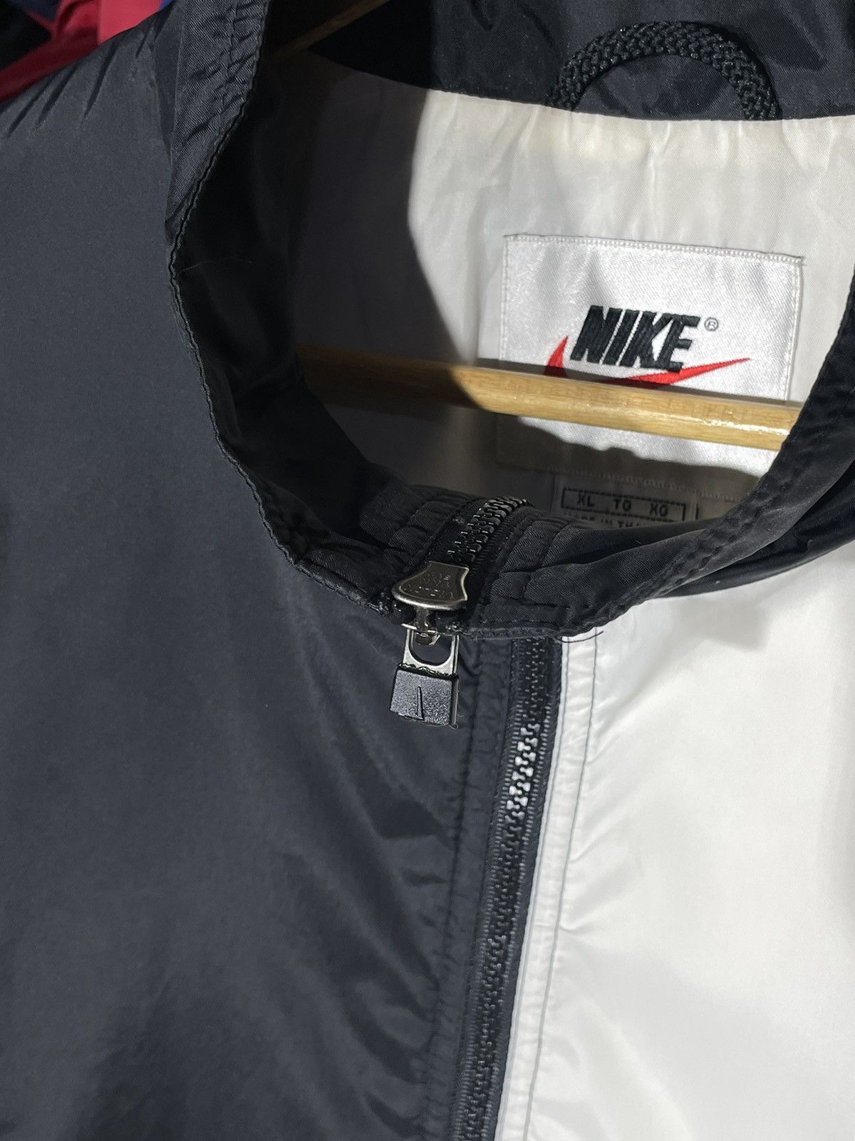 Nike × Vintage Windbreaker Nike Big Swoosh Vintage 90’s Size US XL / EU 56 / 4 - 9 Thumbnail