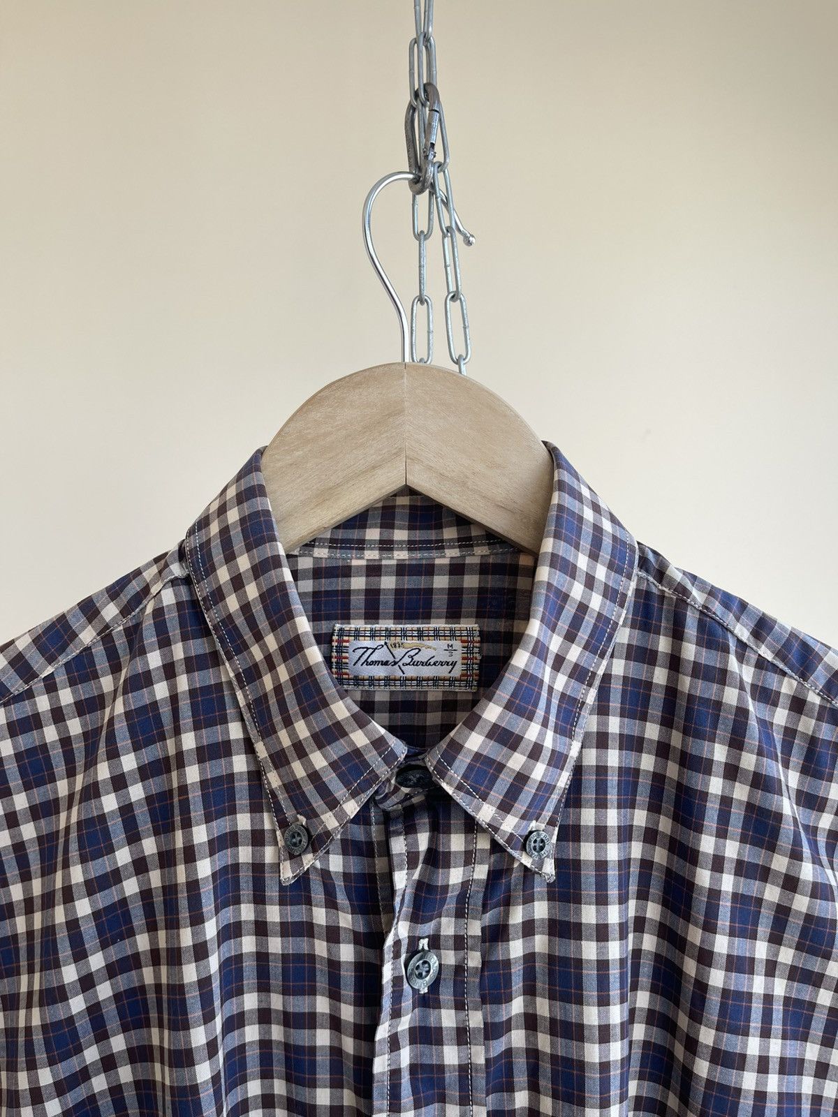 Burberry Thomas Plaid Checked Button Down Long Sleeve Shirt 2000s Size US M / EU 48-50 / 2 - 5 Thumbnail