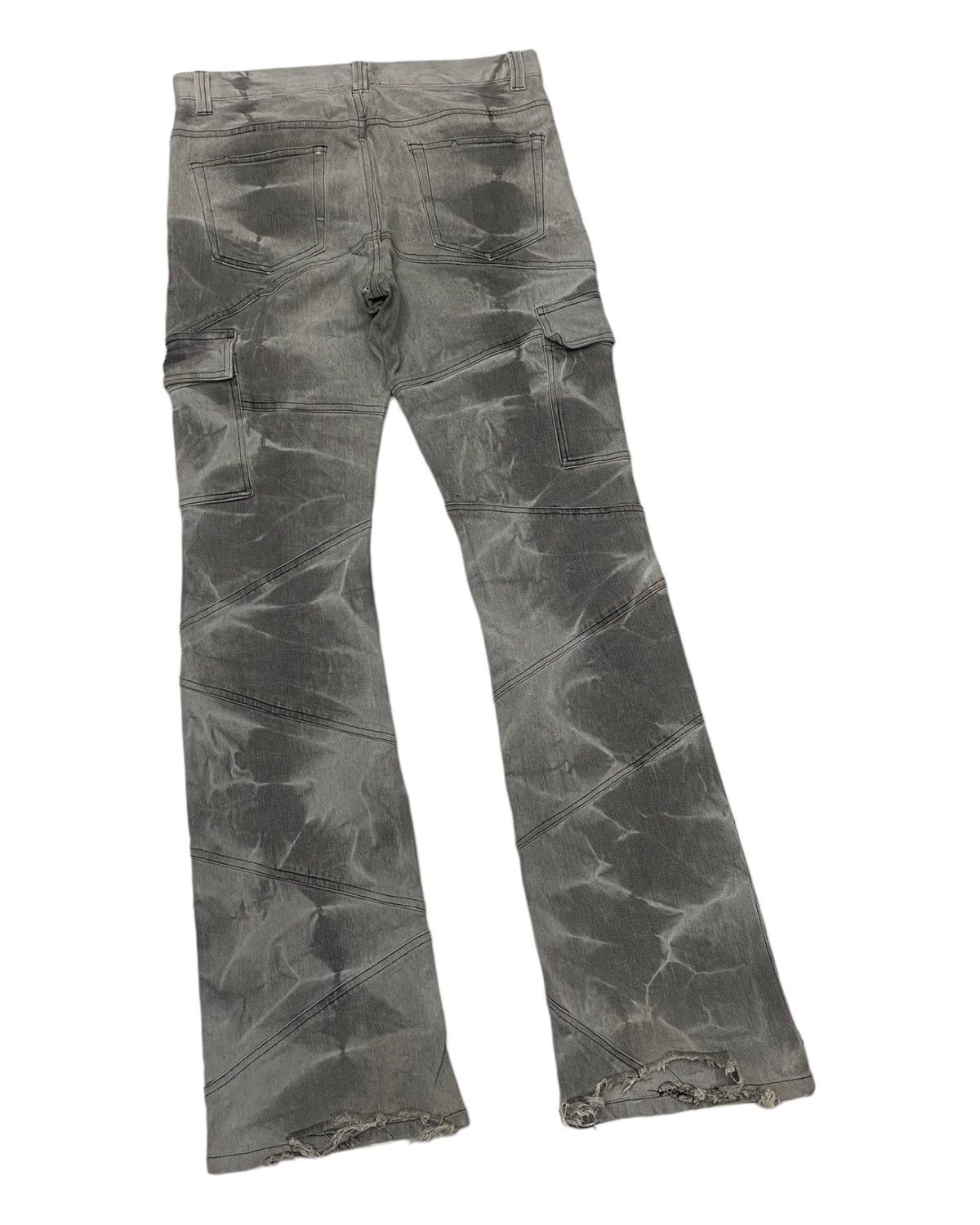 Tornado Mart 🔥FLARE CARGO PANTS MODERN LOVERS MULTI POCKET HAGI STYLE Size US 32 / EU 48 - 6 Thumbnail