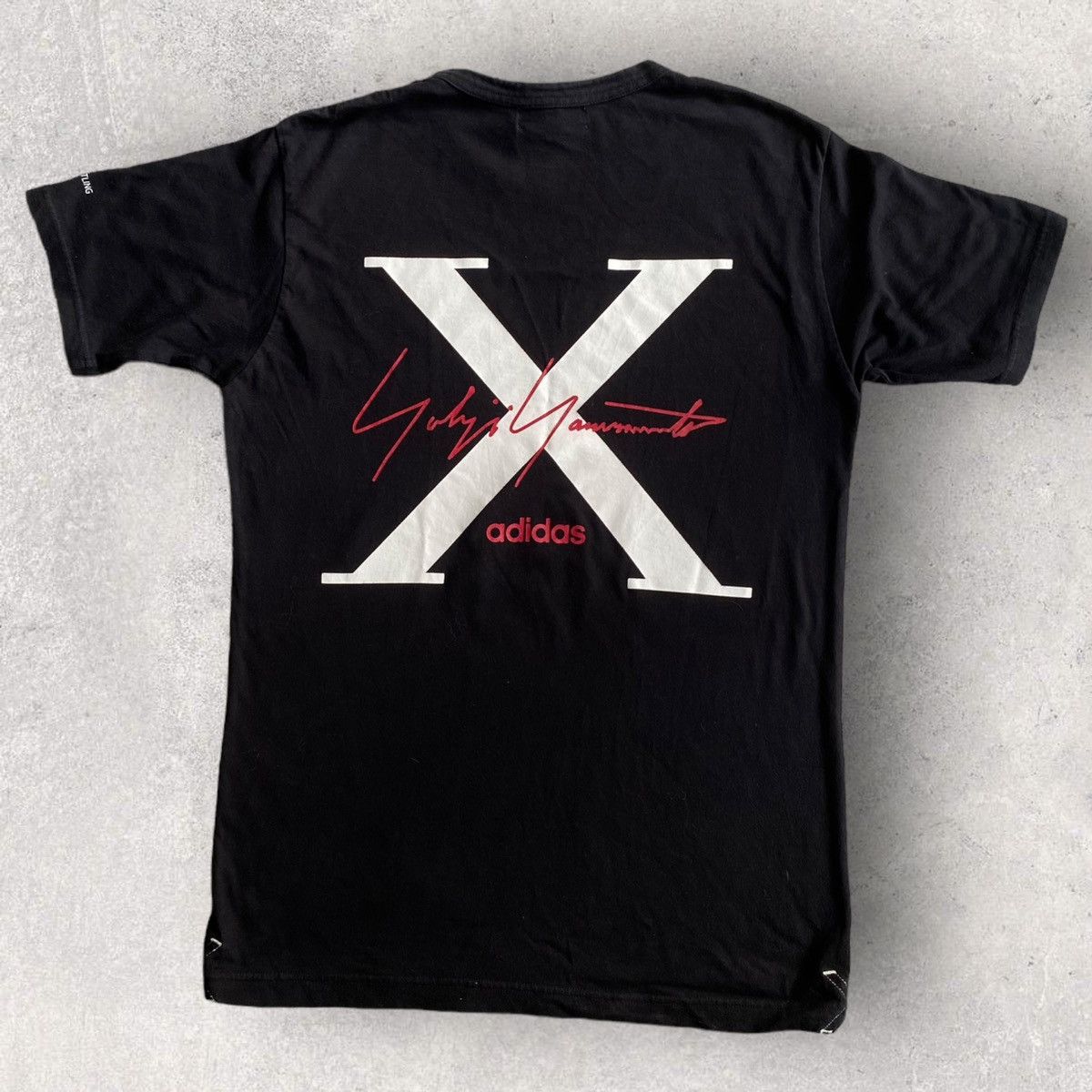 Yohji Yamamoto Yohji Yamamoto X Adidas T Shirt Size US S / EU 44-46 / 1 - 1 Thumbnail