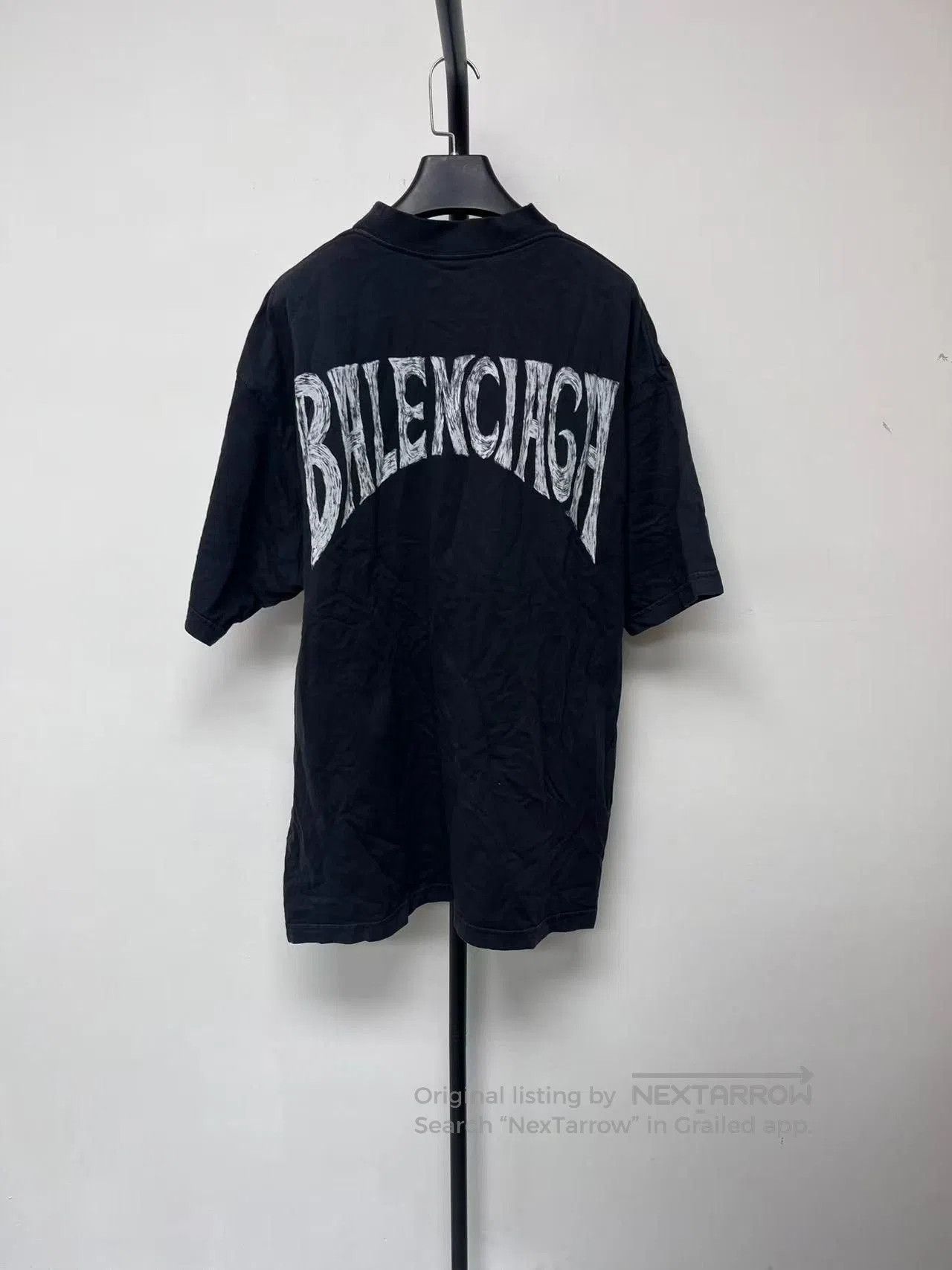 Balenciaga Balenciaga Letter Building Print Crewneck T-shirt. Size US L / EU 52-54 / 3 - 2 Thumbnail