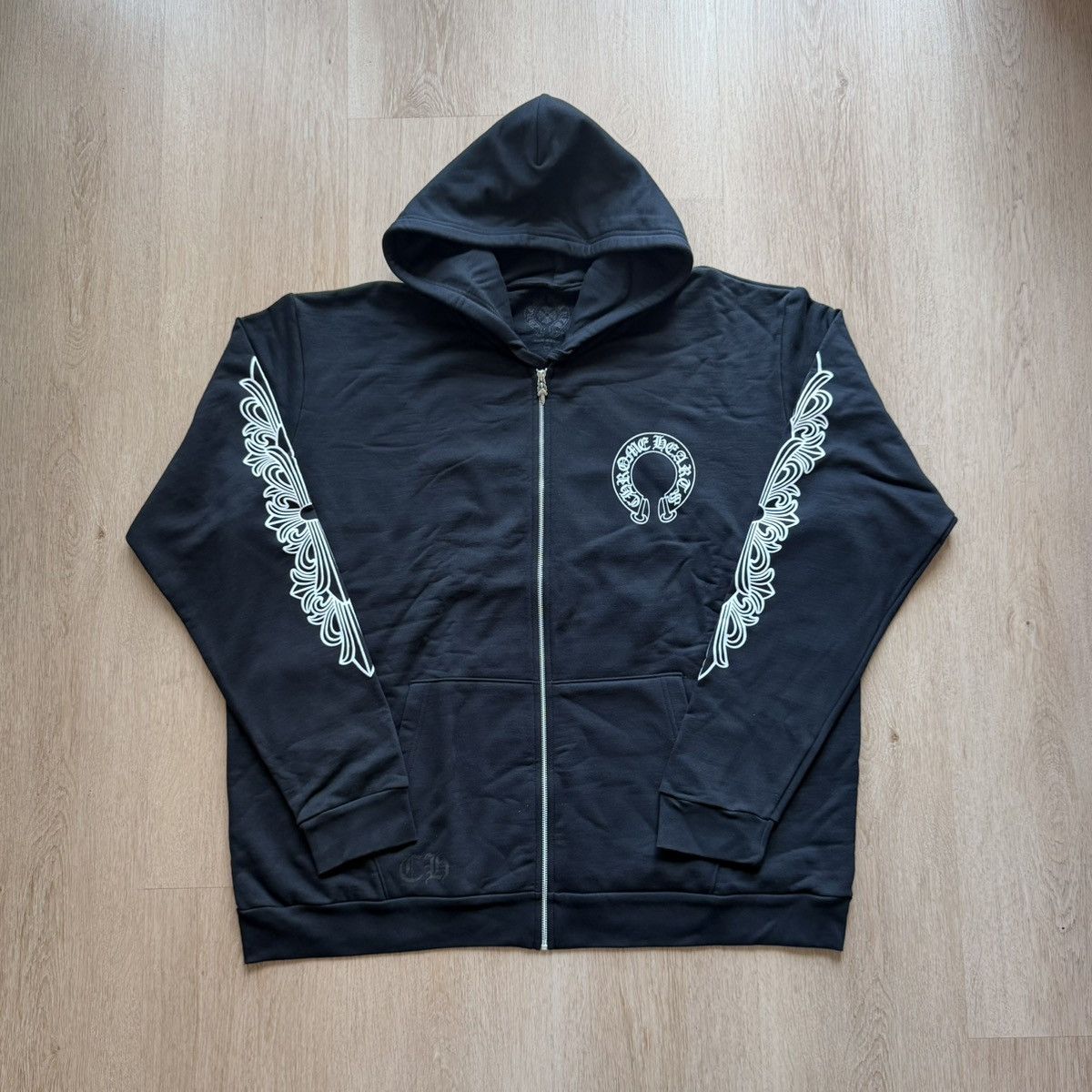 Chrome Hearts CHROME HEARTS Malibu Exclusive Horse Shoe Zip Up