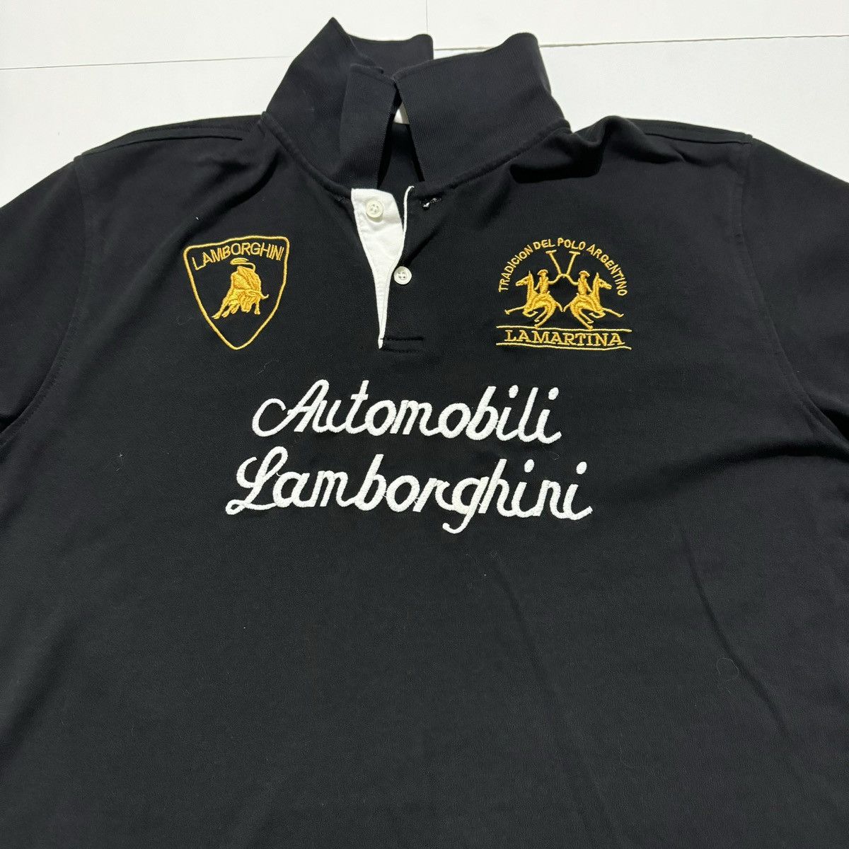La Martina × Lamborghini La Martina Lamborghini Automobili Polo Shirt Size XXL Size US XXL / EU 58 / 5 - 4 Thumbnail