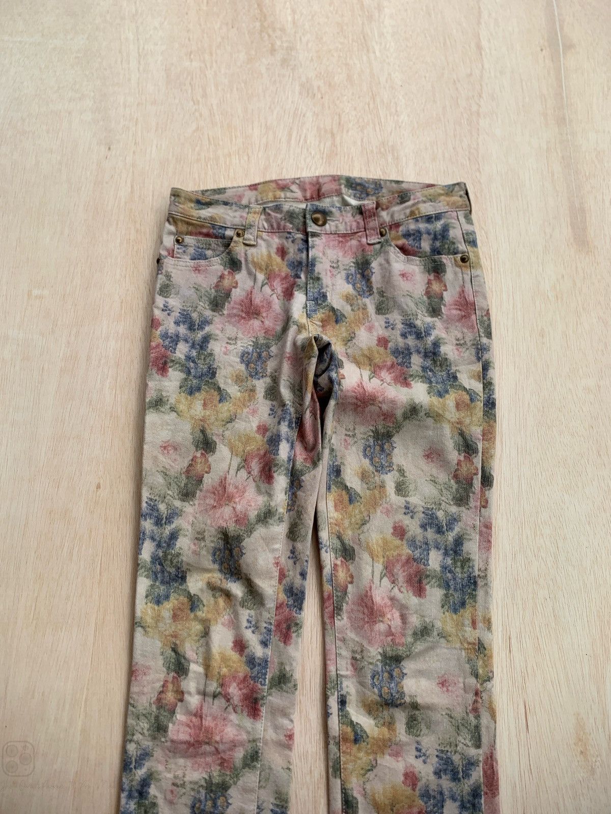 Designer × Japanese Brand Japanese Double Standar Clothing Art Pants Size 29" - 2 Thumbnail