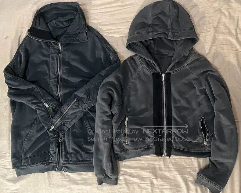 Haider Ackermann Haider Ackermann Dual Layer Hoodie and Parka. Size US M / EU 48-50 / 2 - 1 Thumbnail