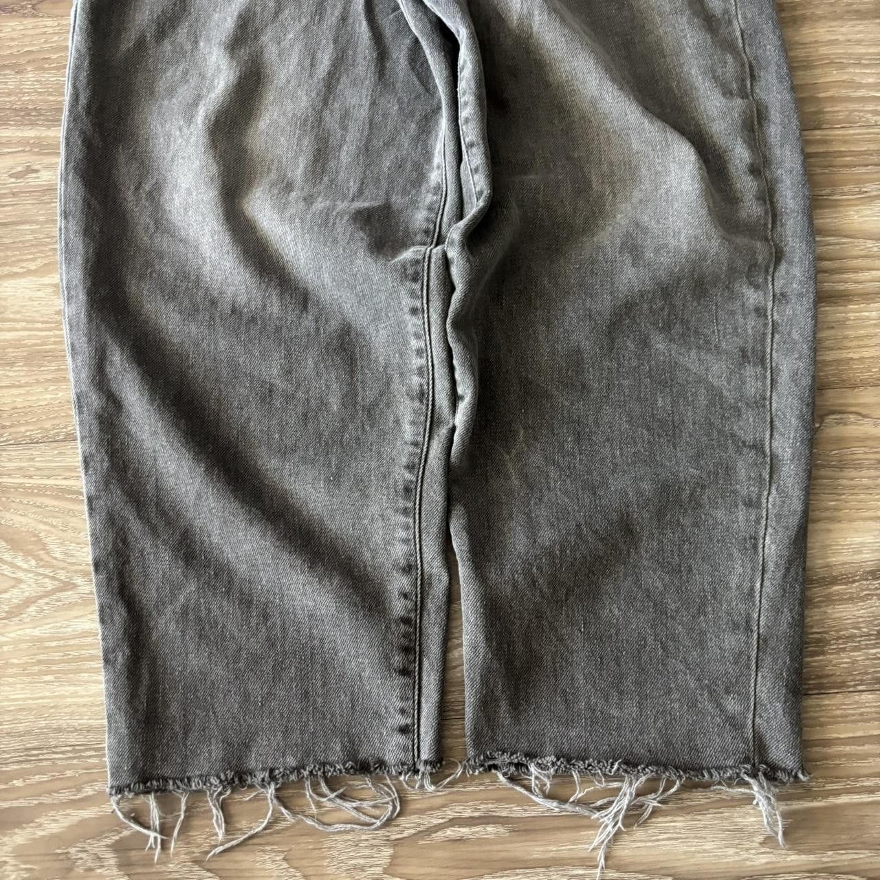 Vintage Crazy Vintage Y2K/2000s Faded Black Grunge Denim Jeans! 34x27 Size US 34 / EU 50 - 6 Thumbnail