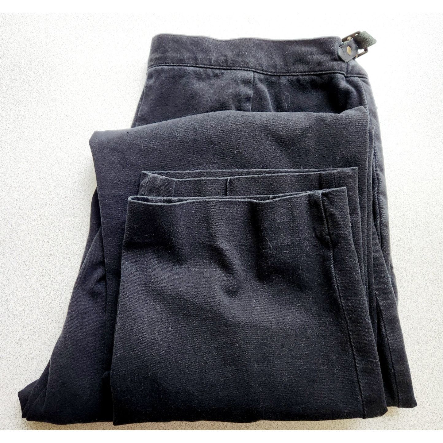 Lauren Ralph Lauren Vintage Lauren Ralph Lauren Black Flat Front Jeans 14 Size 36" / US 14 / IT 50 - 6 Thumbnail