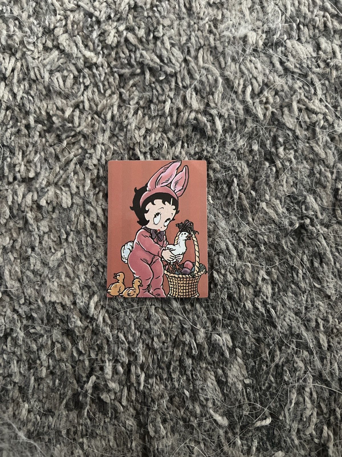 Hypebeast × Vintage Betty Boop Easter Bunny Sticker Size ONE SIZE - 1 Thumbnail
