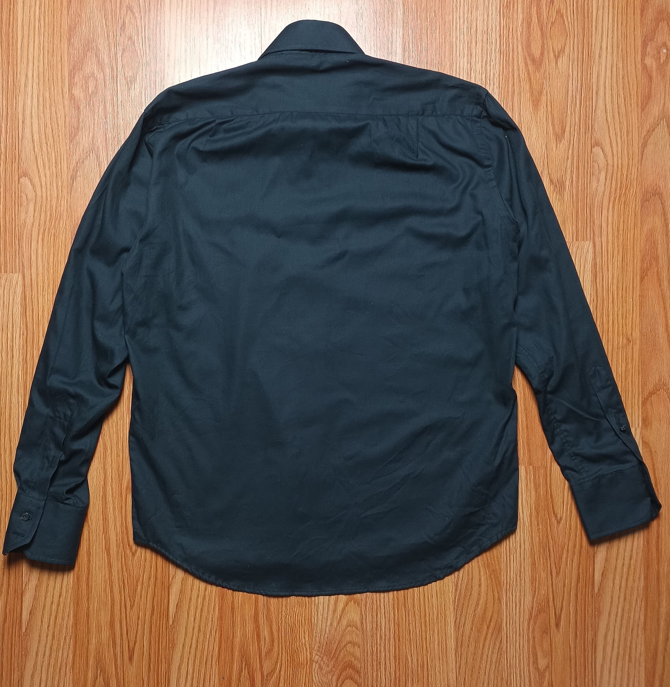 Romeo Gigli Romeo Gigli Black Men Shirt Size 15.5 /39 Size US M / EU 48-50 / 2 - 3 Thumbnail