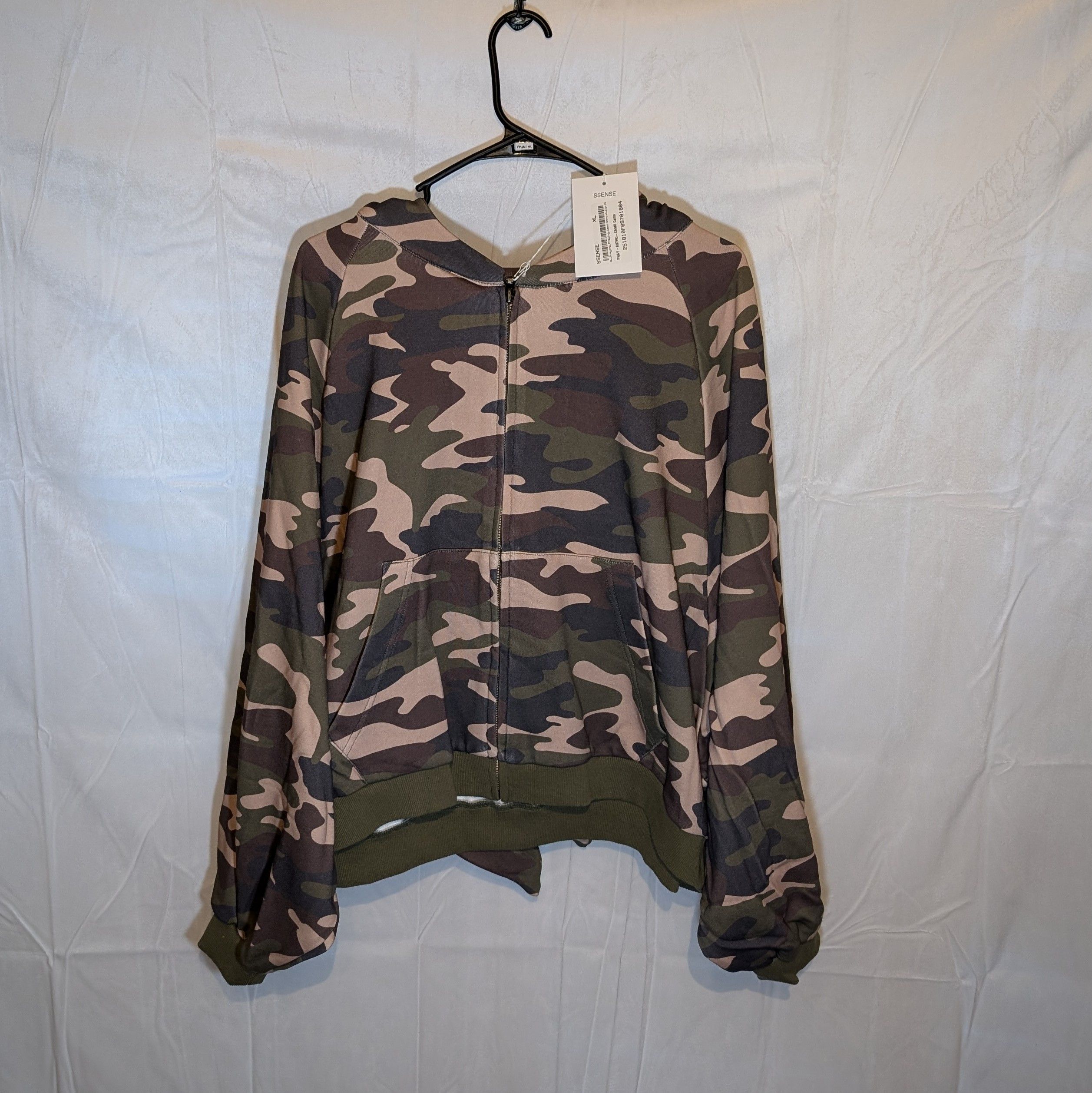 Praying PRAYING CAMO BRANGELINA ZIPUP HOODIE | Grailed
