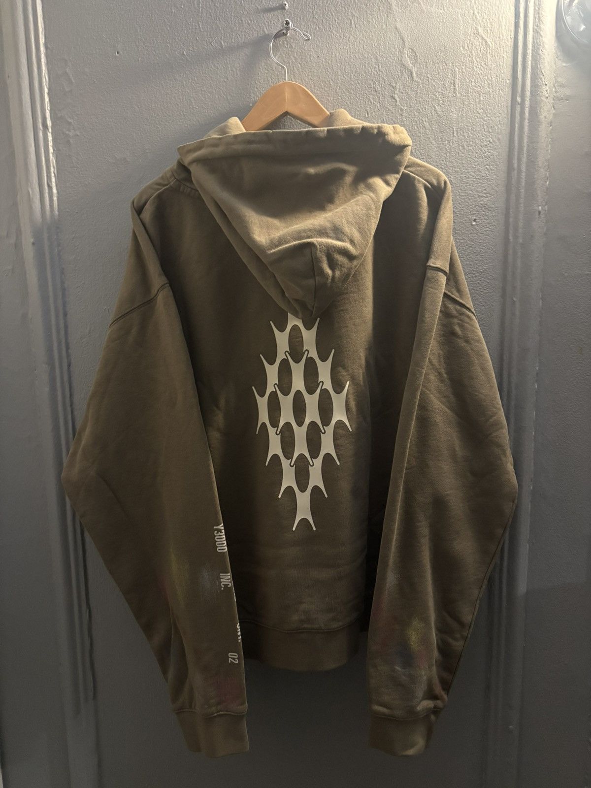 Purple PURPLE BRAND ARTIFACT PAINT EFFECT HOODIE Size US XXL / EU 58 / 5 - 2 Thumbnail