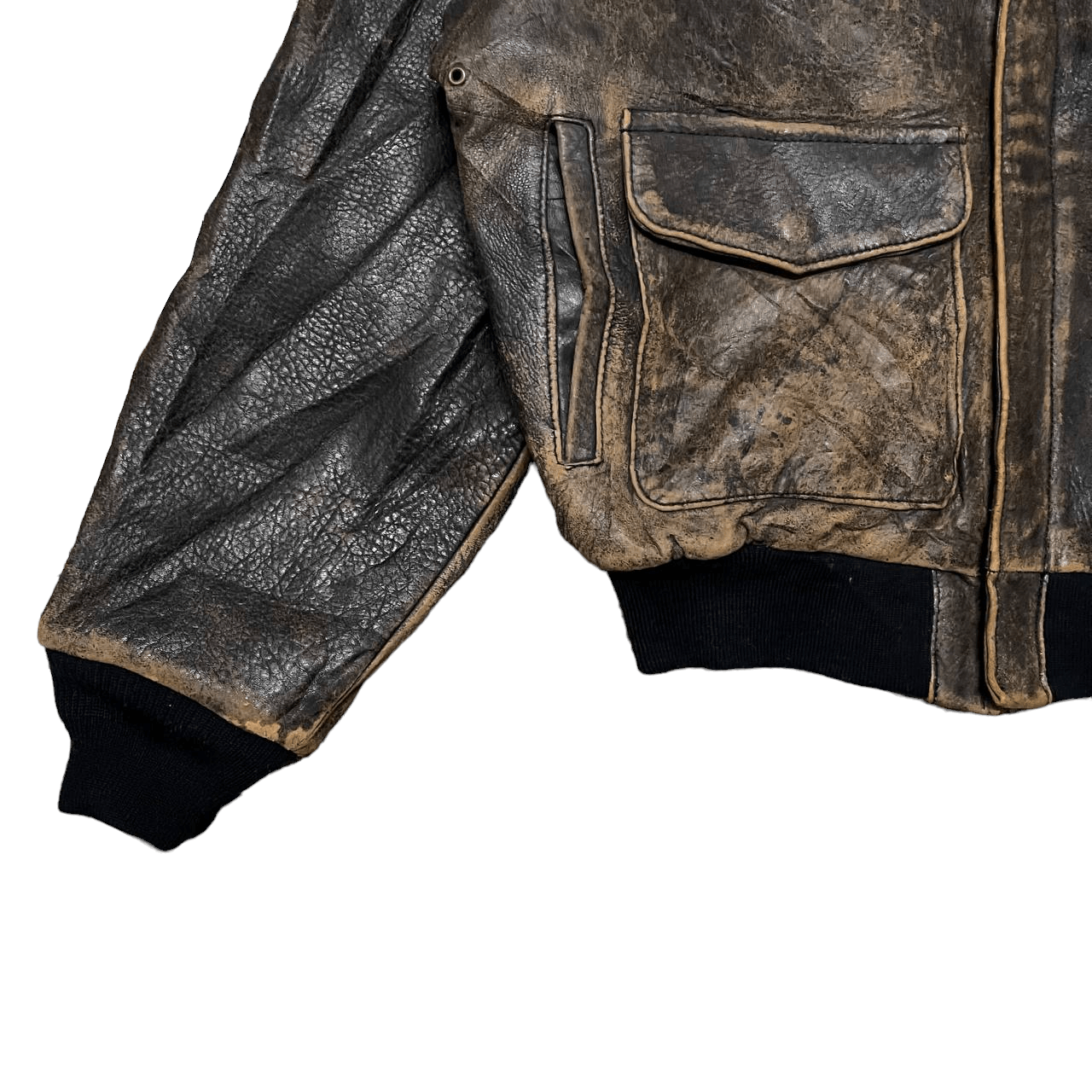 Japanese Brand Vintage Byrnes & Baker Leather Jacket Size US L / EU 52-54 / 3 - 4 Thumbnail